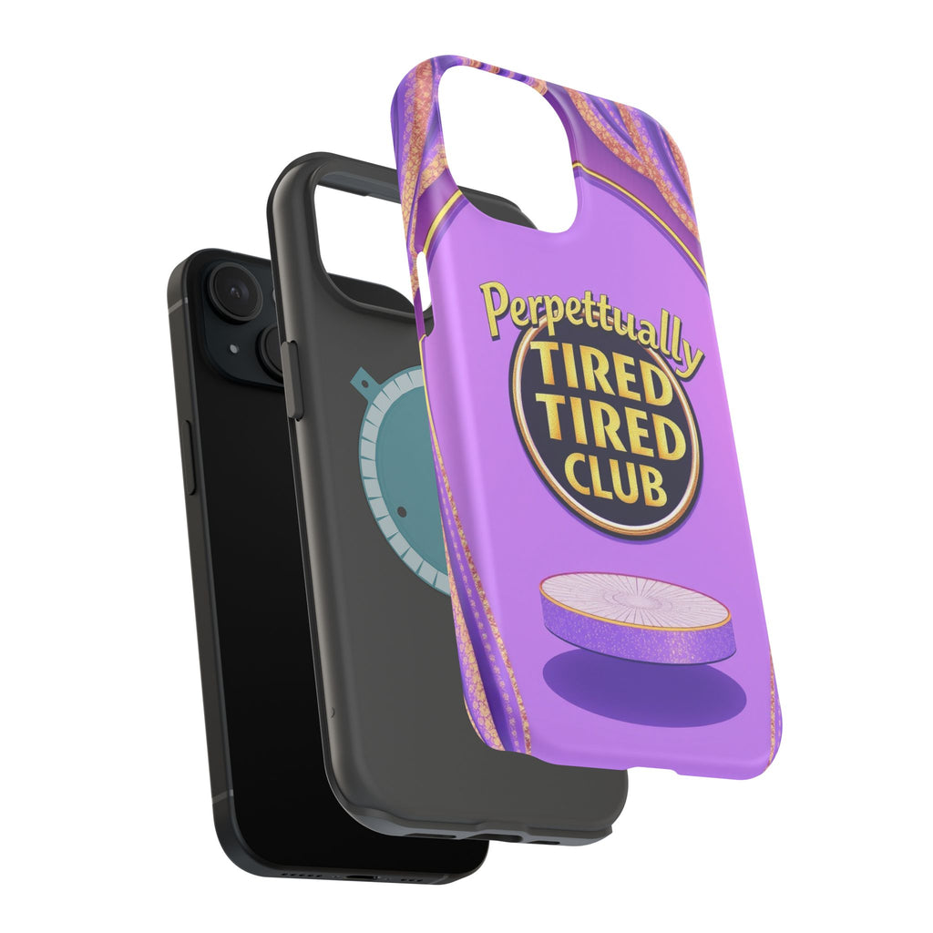 iPhone Perpetually Tired Club Bold Art Slim Everyday Designer Case · iPhone Case