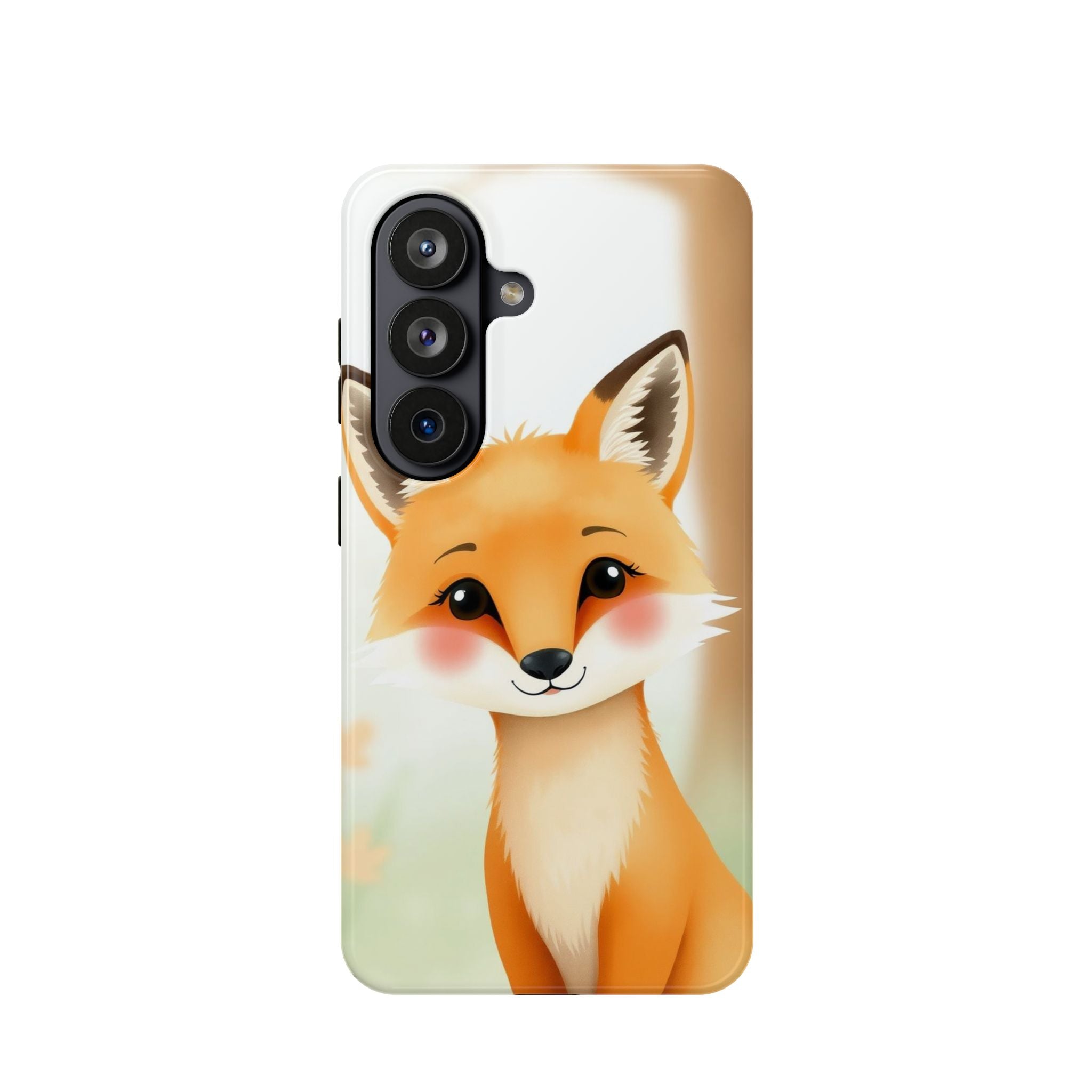 iPhone Watercolor Fox Portrait Kids Fun iPhone Phone Case Gift Slim · iPhone Cas