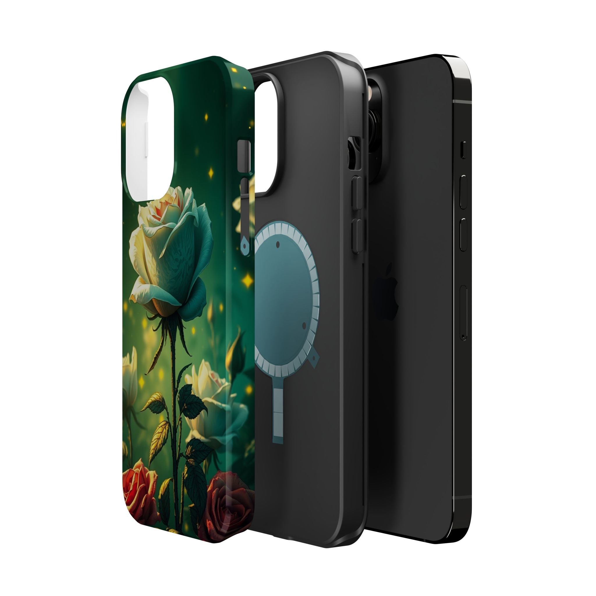 iPhone Earthy Rose Garden Design Bold Modern Everyday Snap Case · iPhone Case