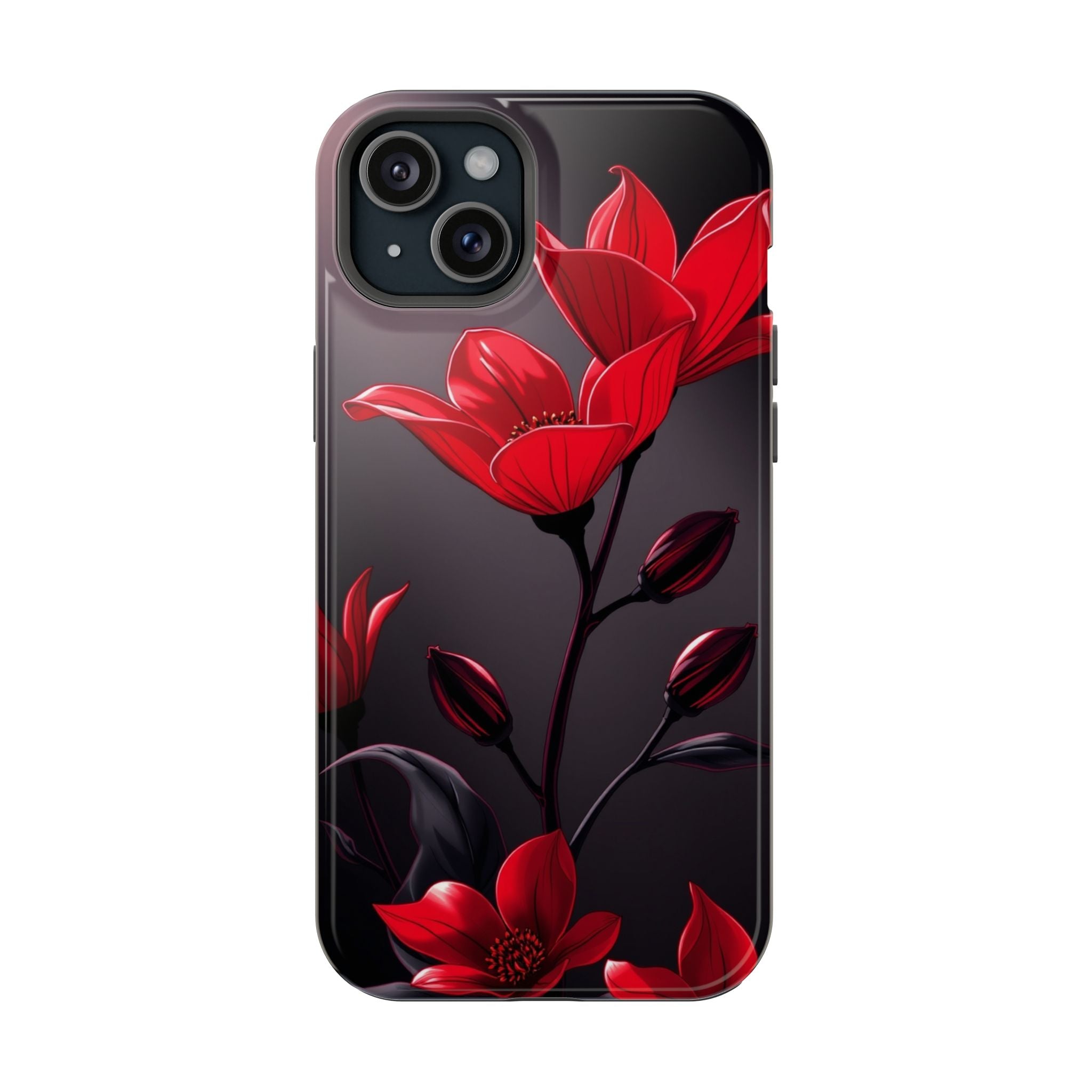 iPhone Dreamy Neon Floral Design Bold Modern Everyday Snap Case · iPhone Case