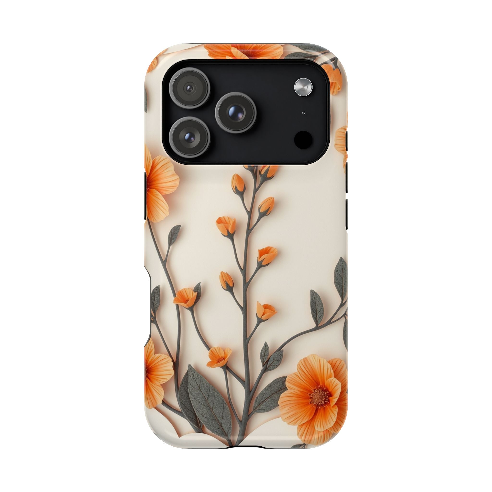 iPhone Vintage Botanical Print Paper Cut Art Slim iPhone Everyday · iPhone Case