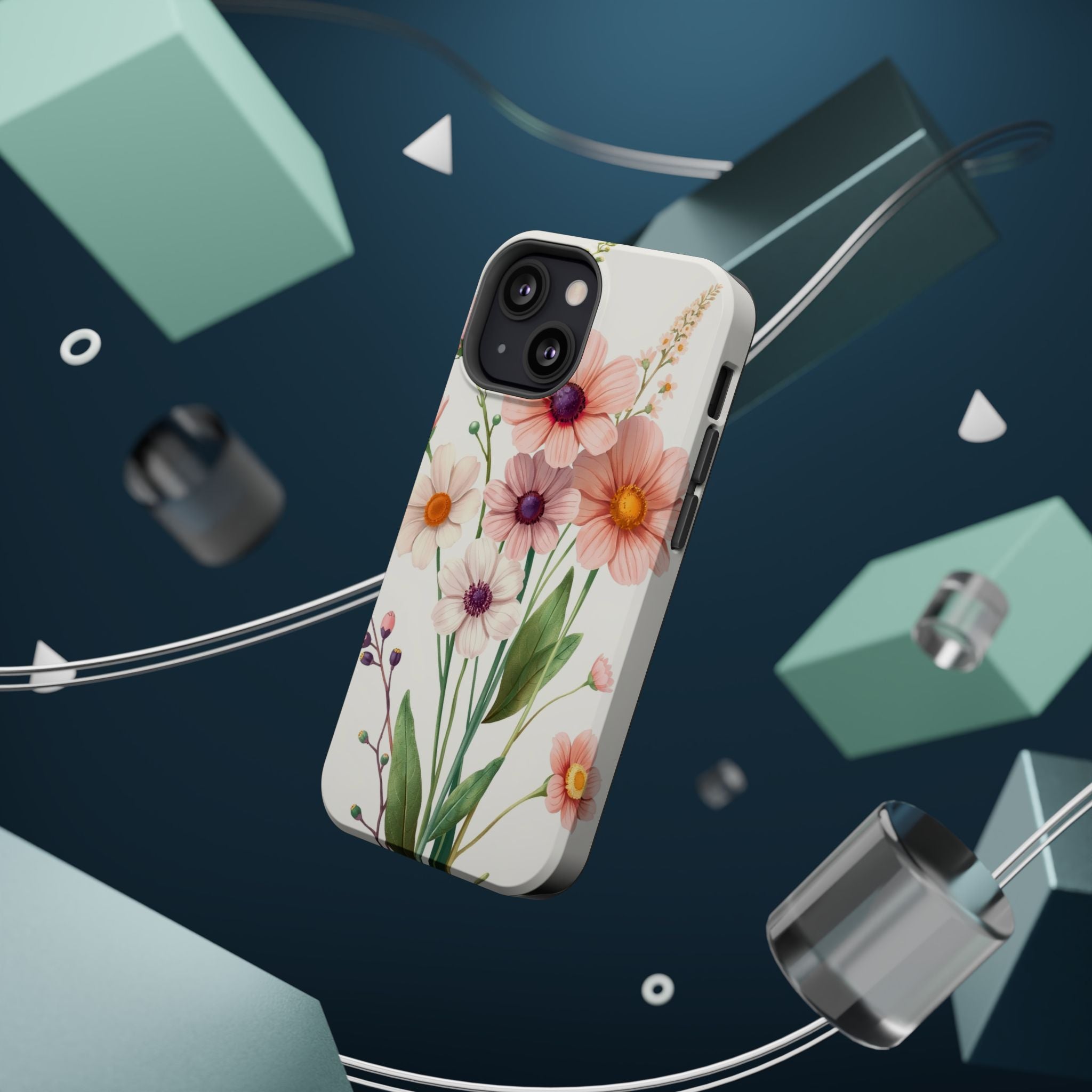 iPhone Wildflower Bunch Mystic Art Bold Modern Everyday Snap Case · iPhone Case
