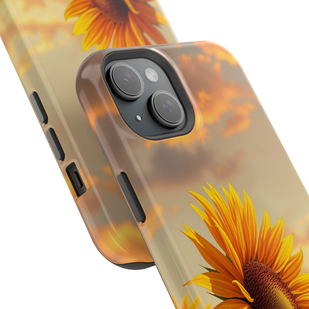 iPhone Sunflower Prairie Electric Art Slim Everyday Designer Case · iPhone Case