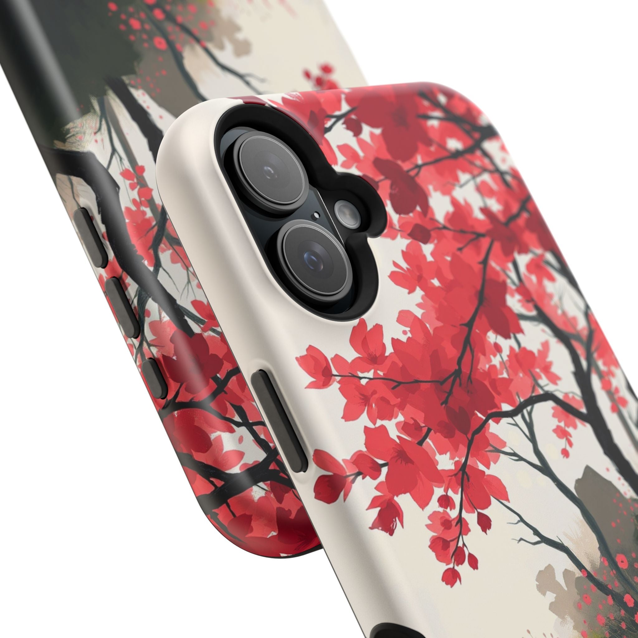 iPhone Blossom Trail Oil Painting Impressionist Soft iPhone Finish · iPhone Case