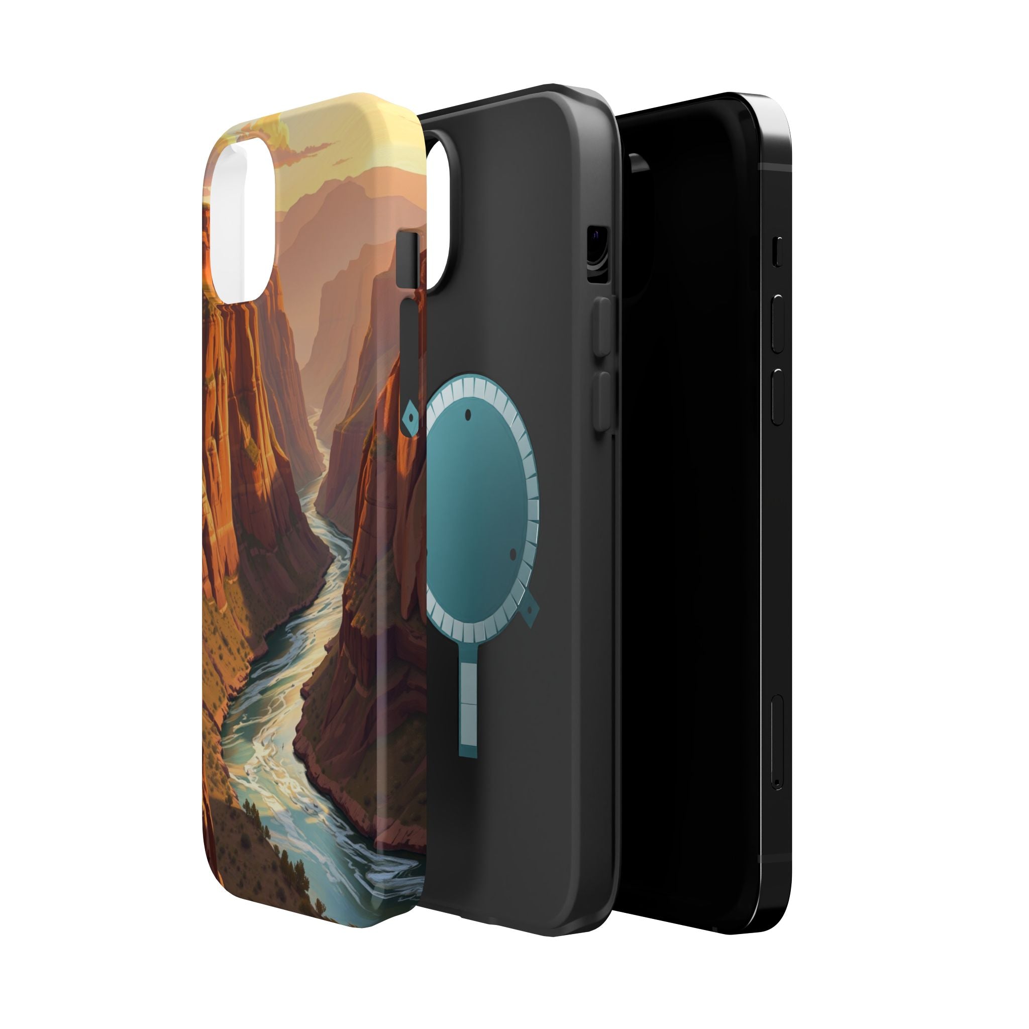iPhone River Canyon Mystic Art Slim Everyday Designer Case · iPhone Case