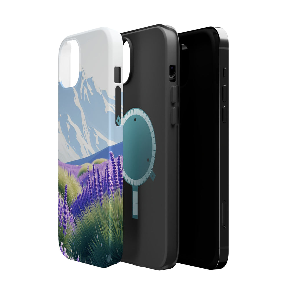 iPhone Alpine Meadow Electric Art 10 Slim Everyday Designer Case · iPhone Case