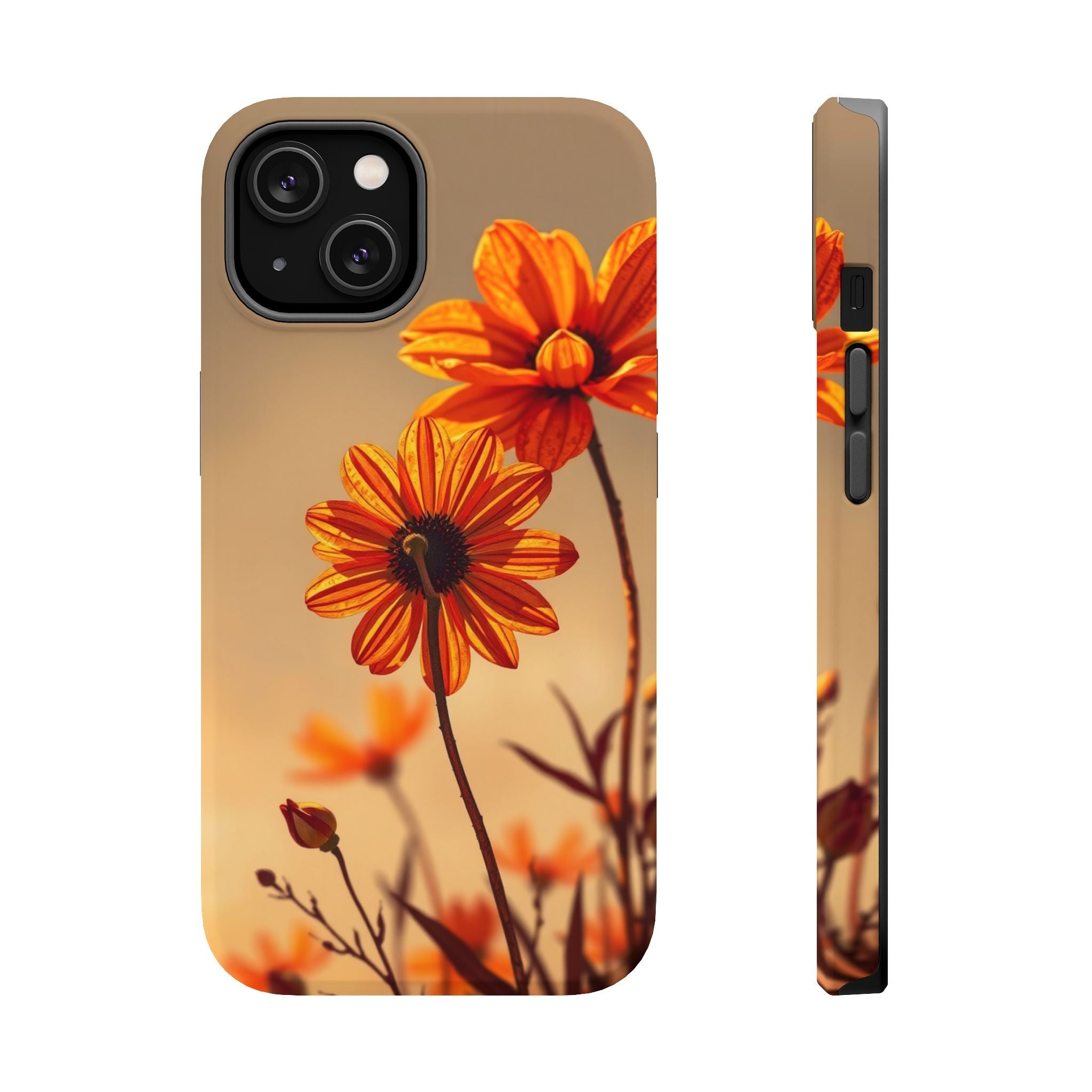 iPhone Floral Dark Academia Dreamy Design Slim Snap Case · iPhone Case