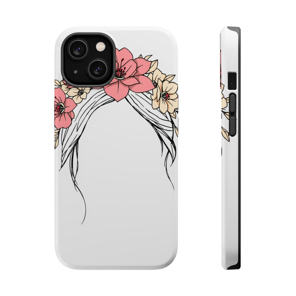 iPhone Floral Crown Electric Art Bold Modern Everyday Snap Case · iPhone Case