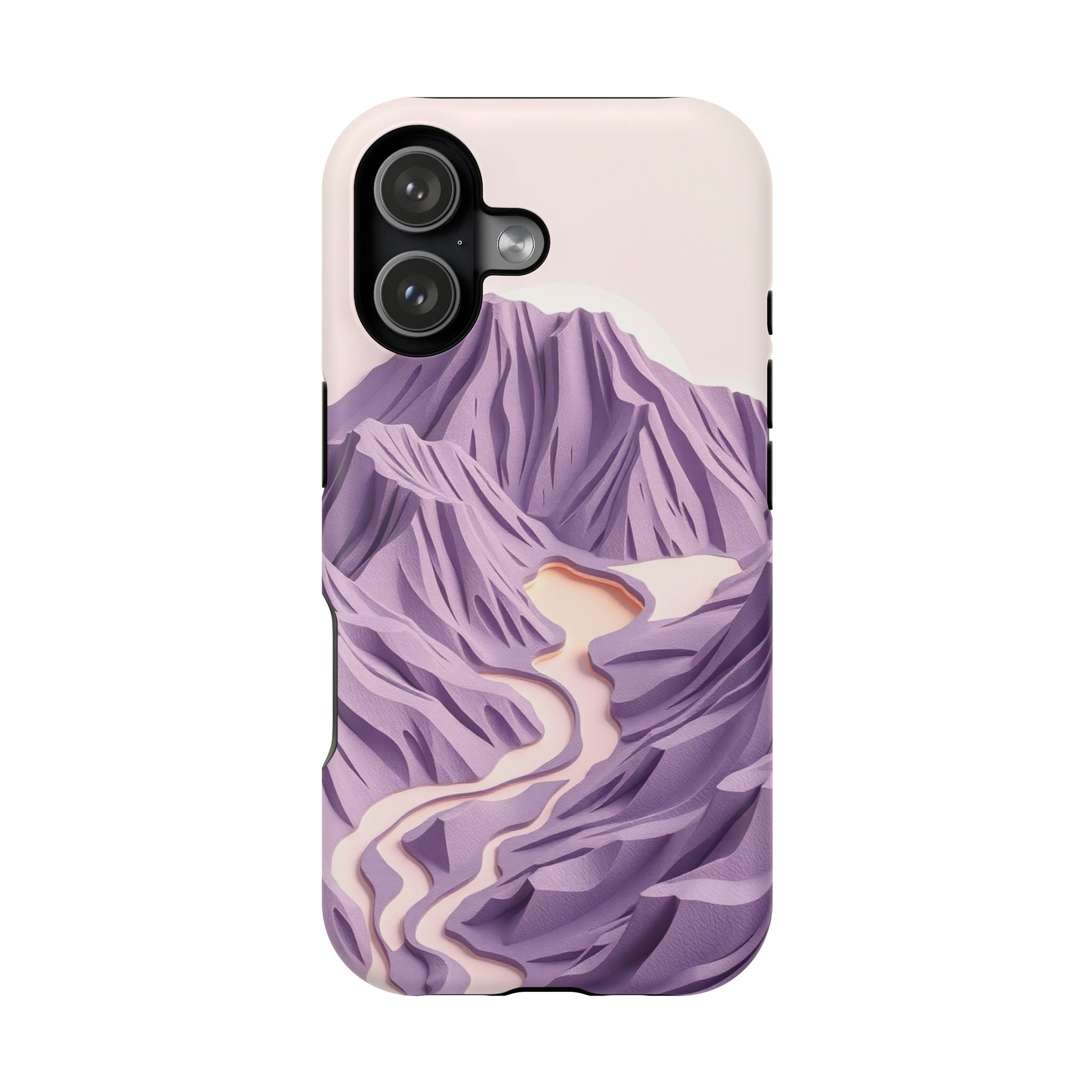 iPhone Vibrant Lava Field Design Bold Modern Everyday Snap Case · iPhone Case