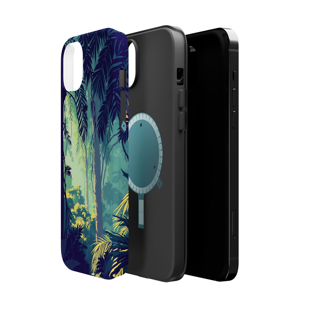 iPhone Mint And Blush Rainforest Canopy Slim Everyday iPhone Designer · iPhone C