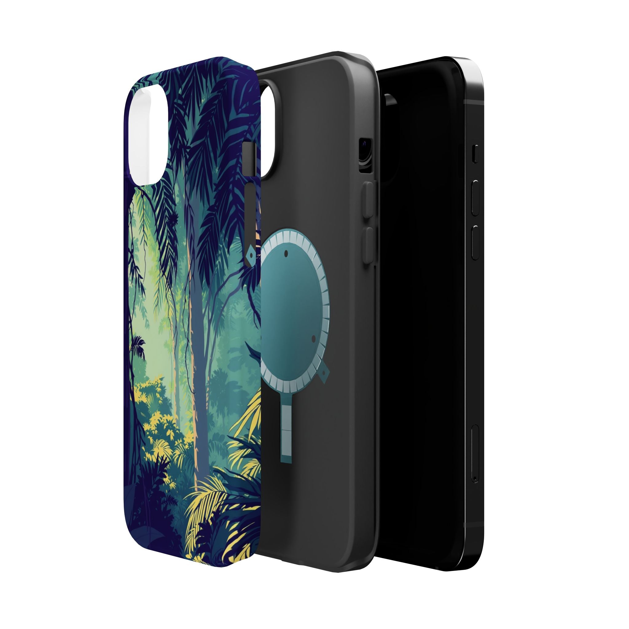 iPhone Mint And Blush Rainforest Canopy Slim Everyday iPhone Designer · iPhone C