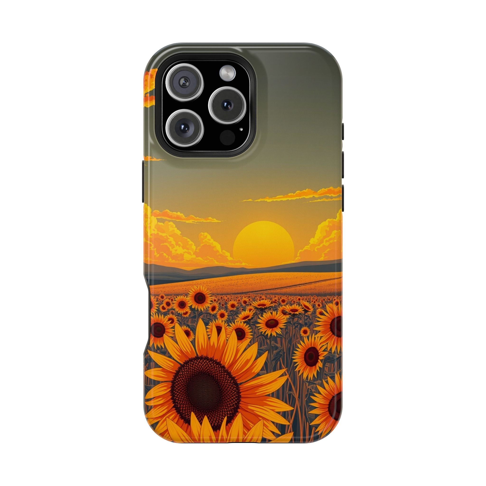 iPhone Vibrant Sunflower Prairie Design Slim Everyday iPhone Designer · iPhone C