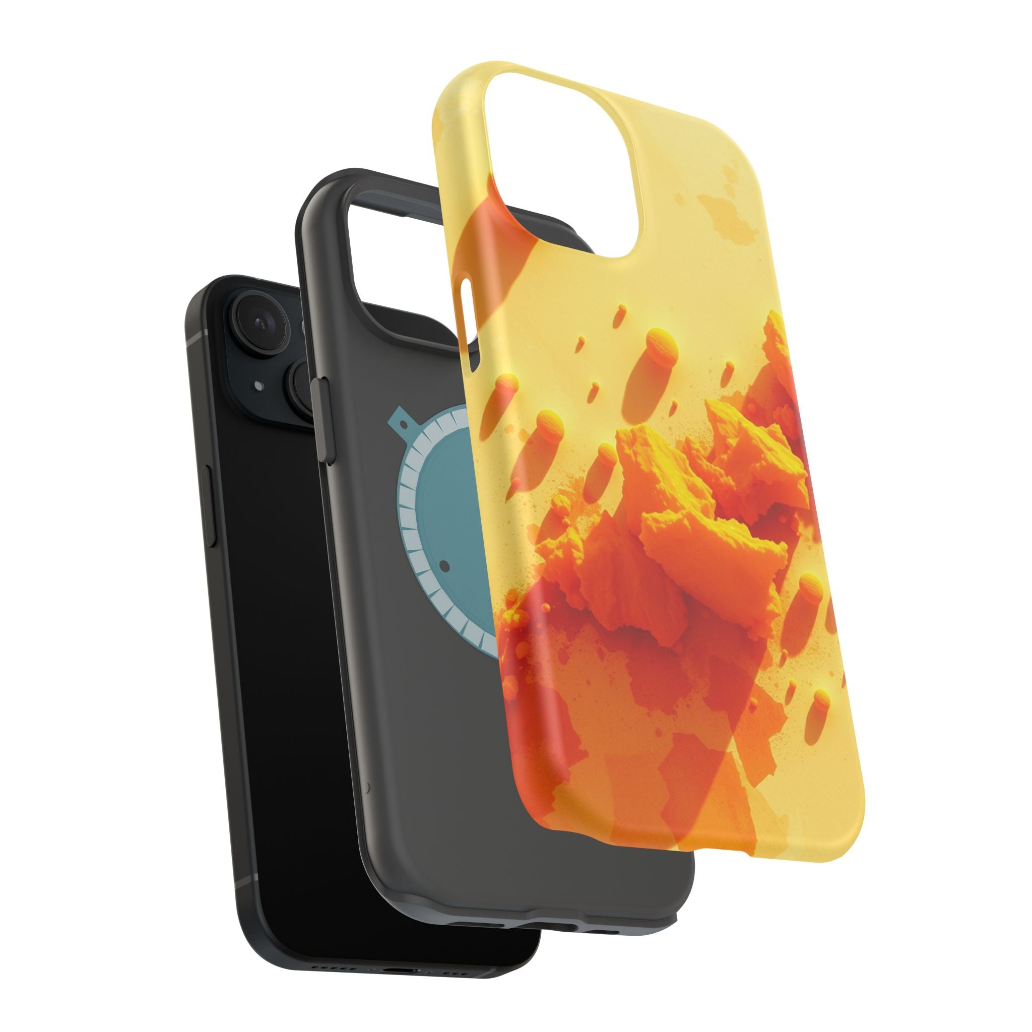 iPhone Mustard And Rust Dissolve Effect Slim Everyday iPhone Designer · iPhone C