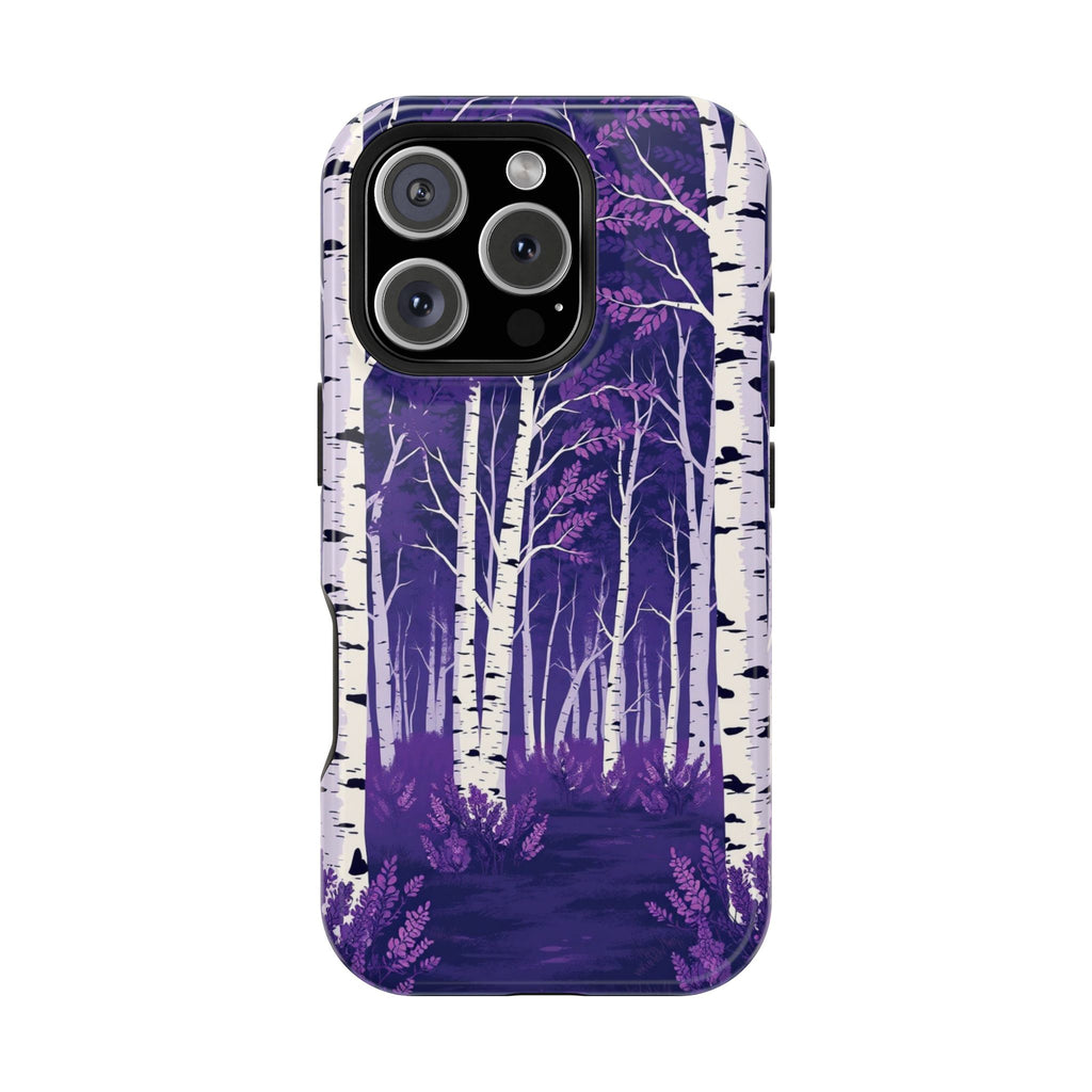 iPhone Serene Birch Grove Design 18 Slim Everyday Designer Case · iPhone Case