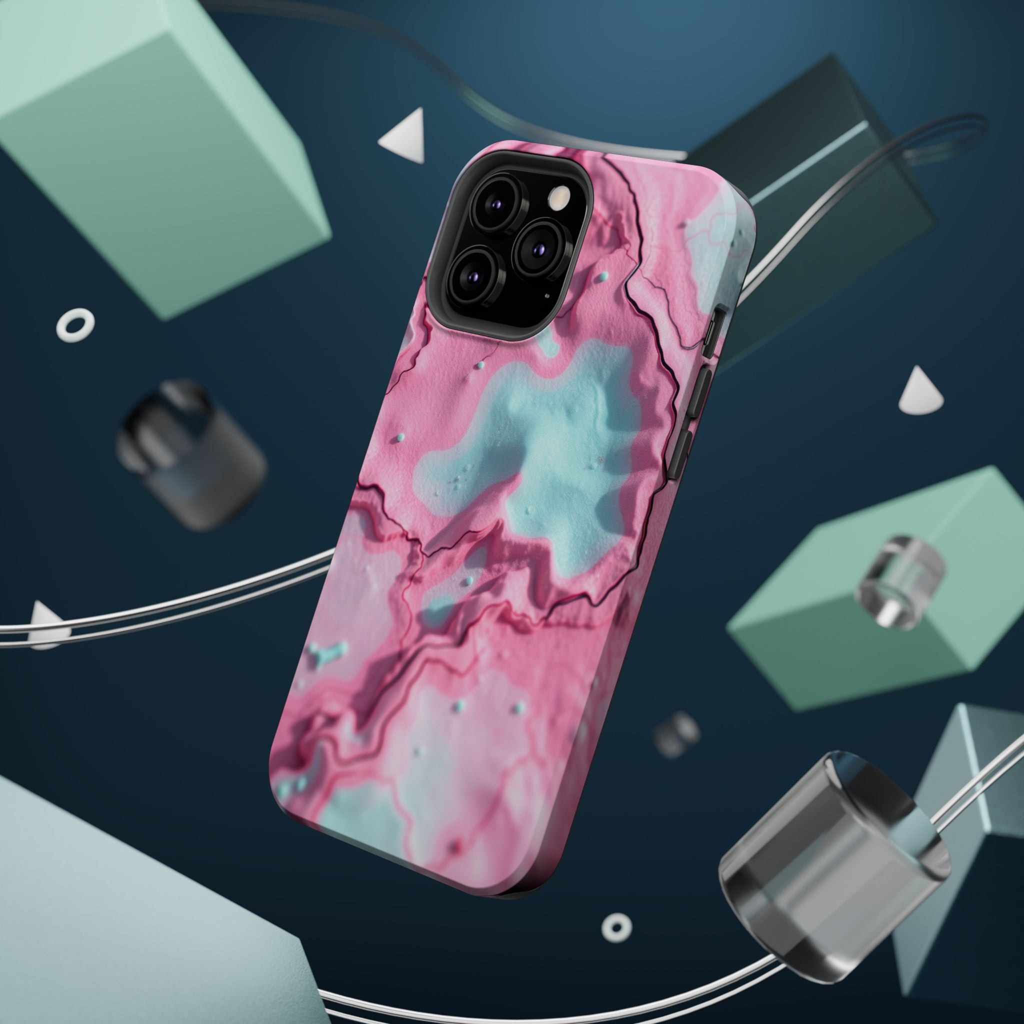 iPhone Thermal Map Bold Art Slim Everyday Designer Case · iPhone Case Quiet Mood