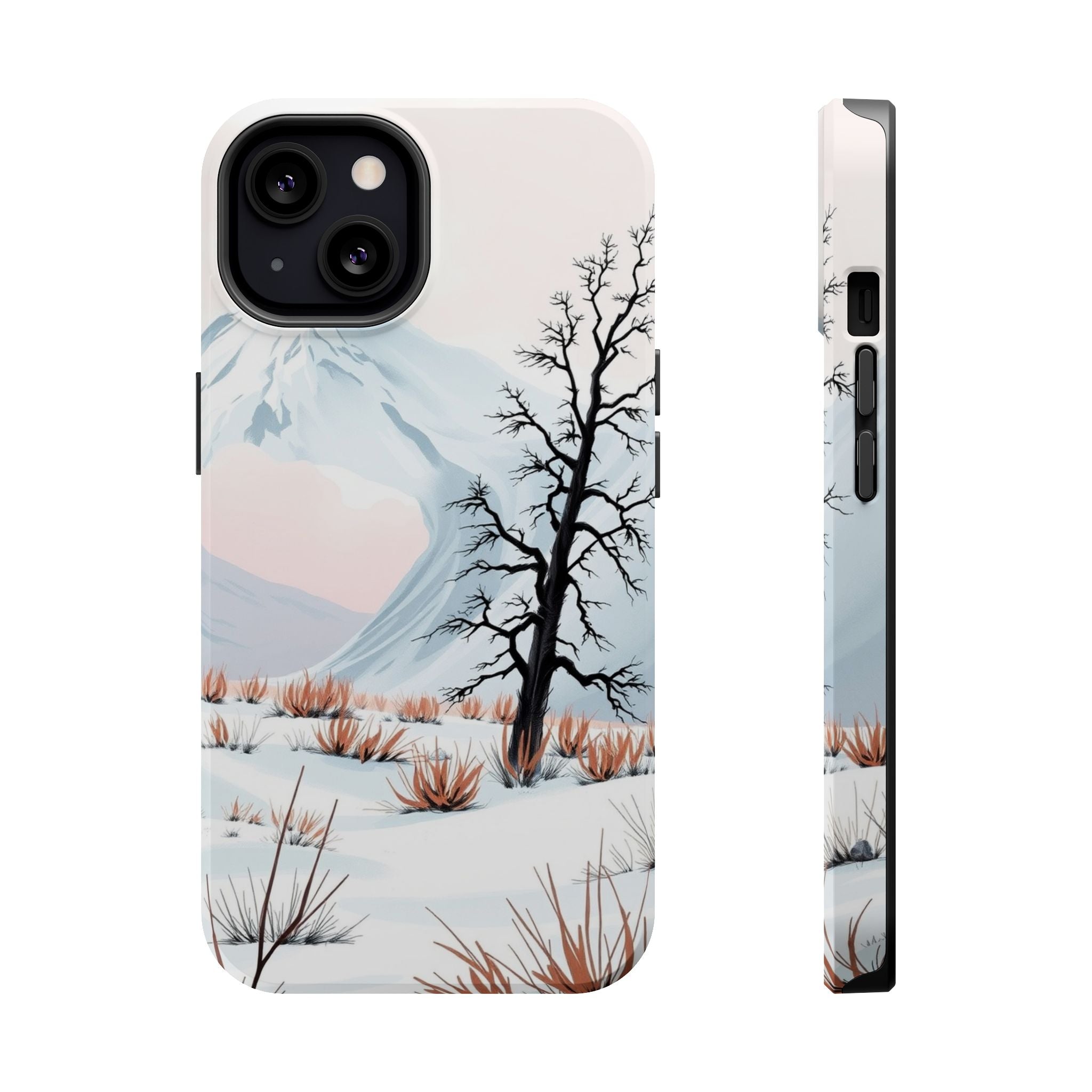 iPhone Radiant Arctic Tundra Design Slim Everyday Designer Case · iPhone Case