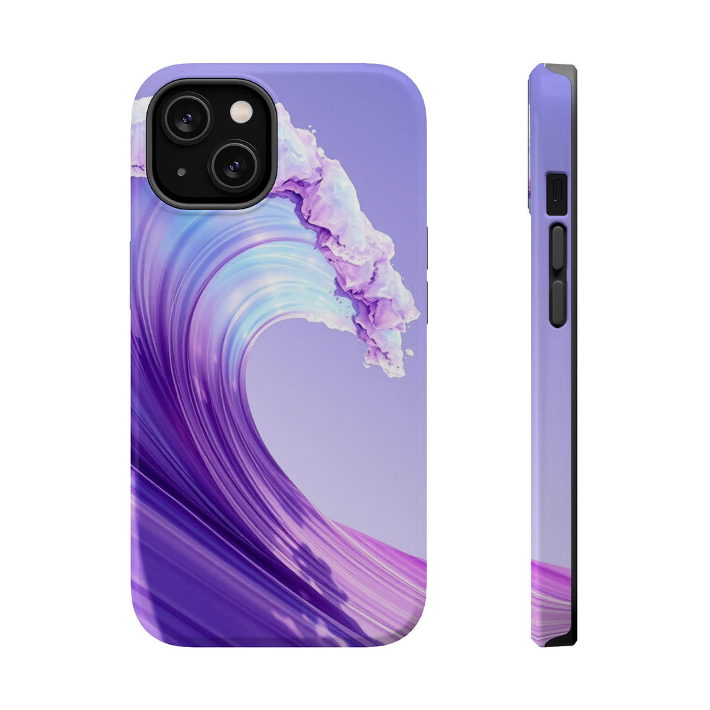 iPhone Holographic Wave Mystic Art Bold Modern Everyday Snap Case · iPhone Case
