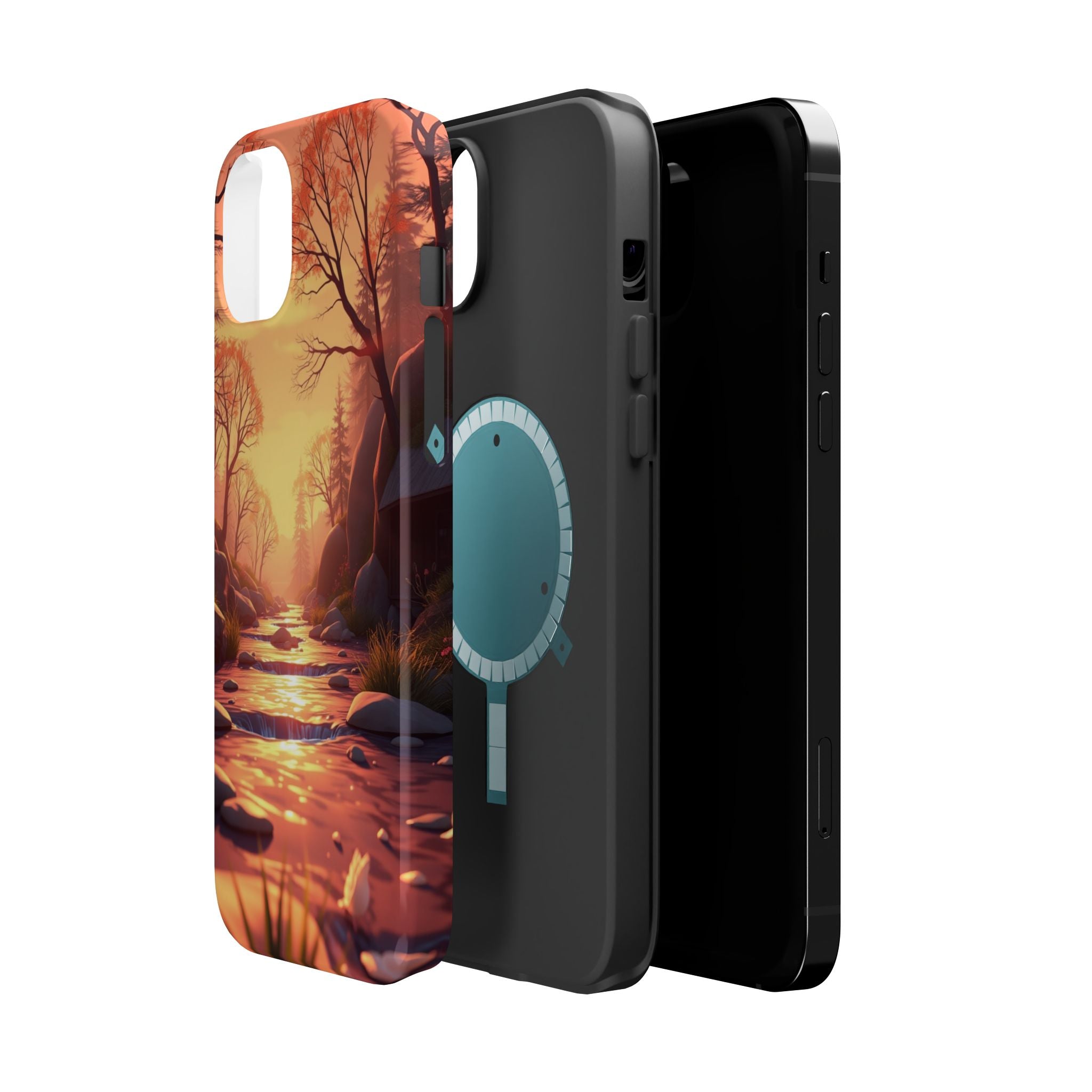 iPhone Spring Creek Mystic Art Slim Everyday Designer Case · iPhone Case