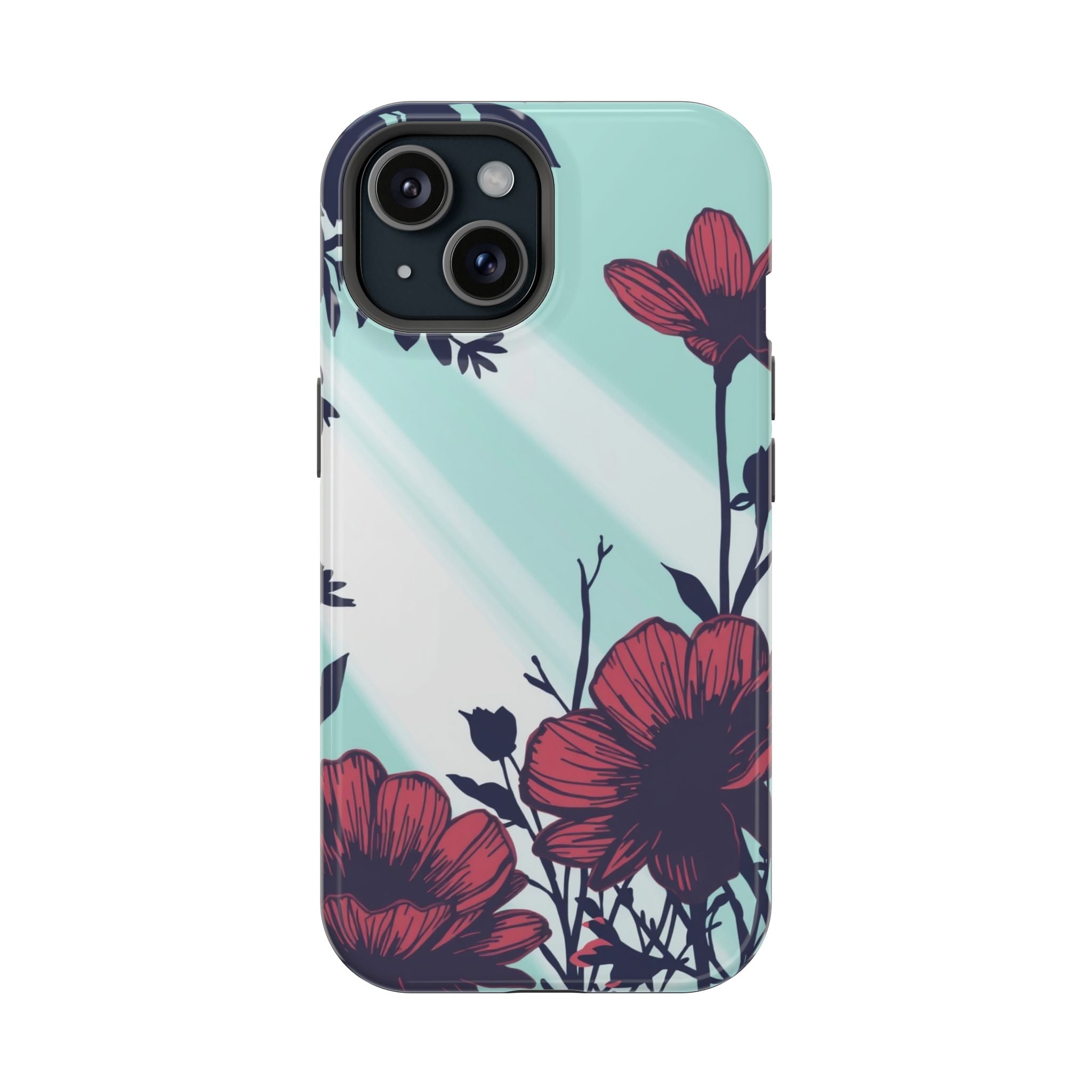 iPhone Floral Silhouette Cinematic Art Slim Everyday Designer Case · iPhone Case