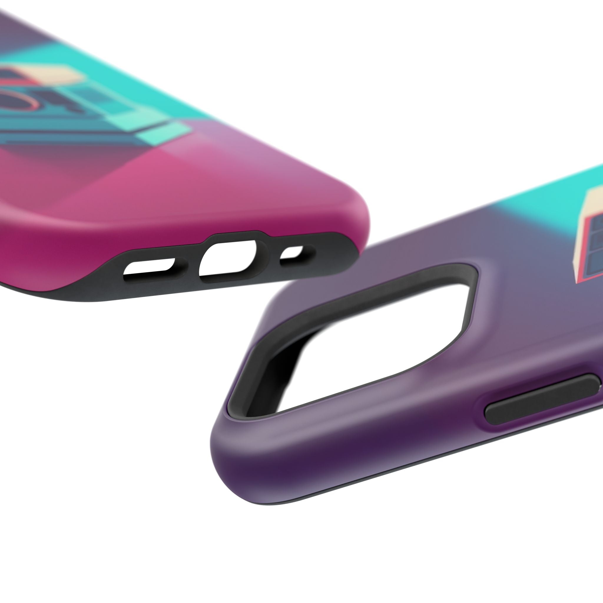 iPhone Polaroid Stack Memory Pop Art Bold Slim Everyday Designer Case · iPhone C