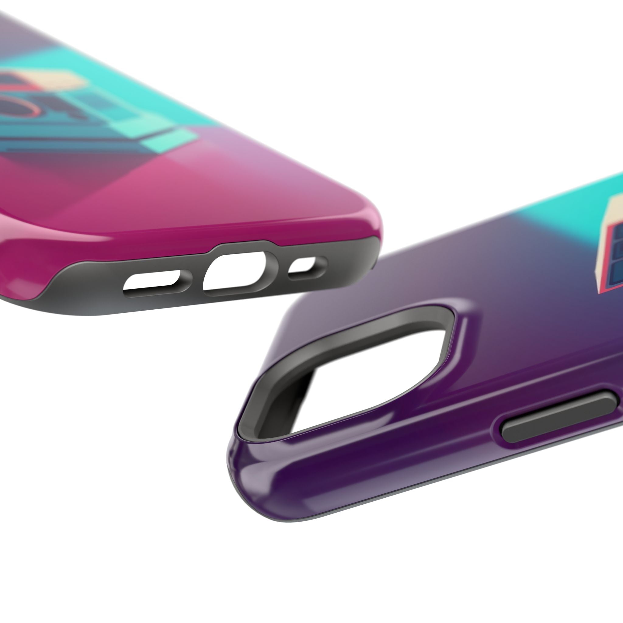 iPhone Polaroid Stack Memory Pop Art Bold Slim Everyday Designer Case · iPhone C