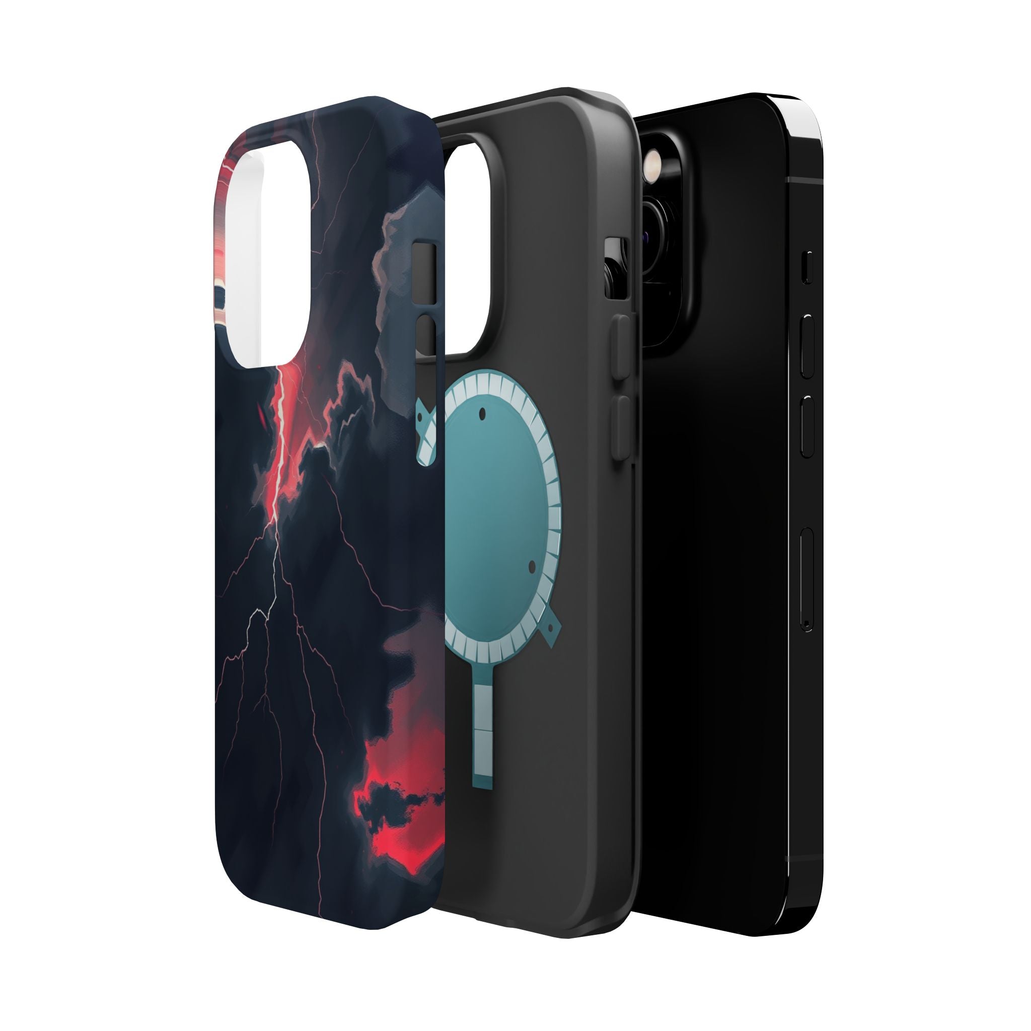 iPhone Thunderstorm Sky Mystic Art Bold Modern Everyday Snap Case · iPhone Case