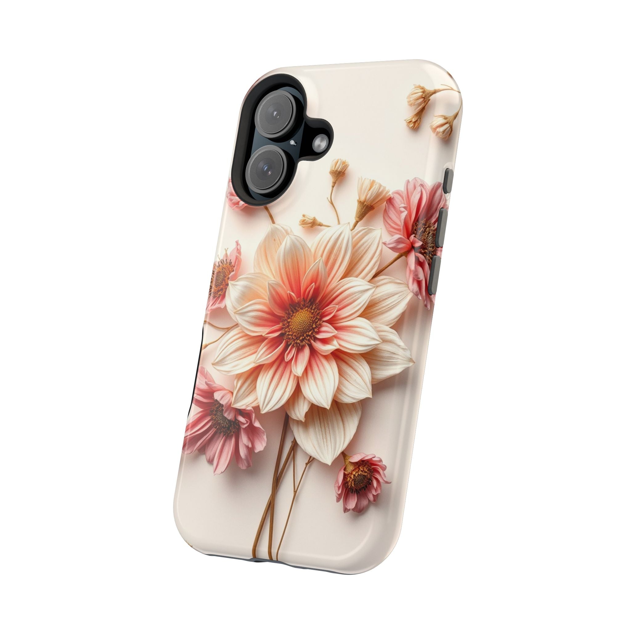 iPhone Dried Flower Flat Lay Enchanted Art Slim iPhone Everyday · iPhone Case