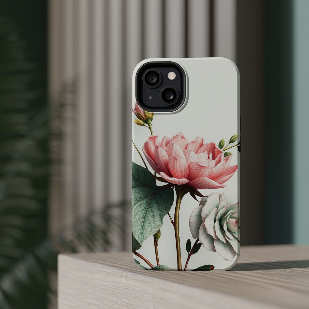 iPhone Vibrant Vintage Botanical Print Design Clean iPhone 14 Minimal · iPhone C