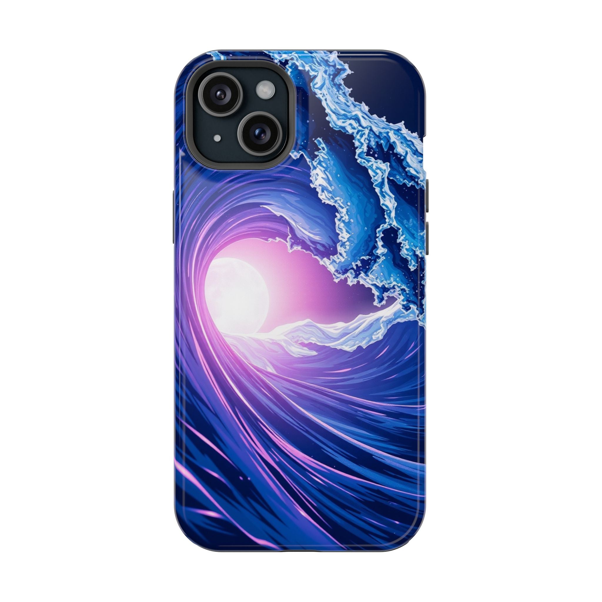 iPhone Holographic Wave Cinematic Art Slim Everyday Designer Case · iPhone Case