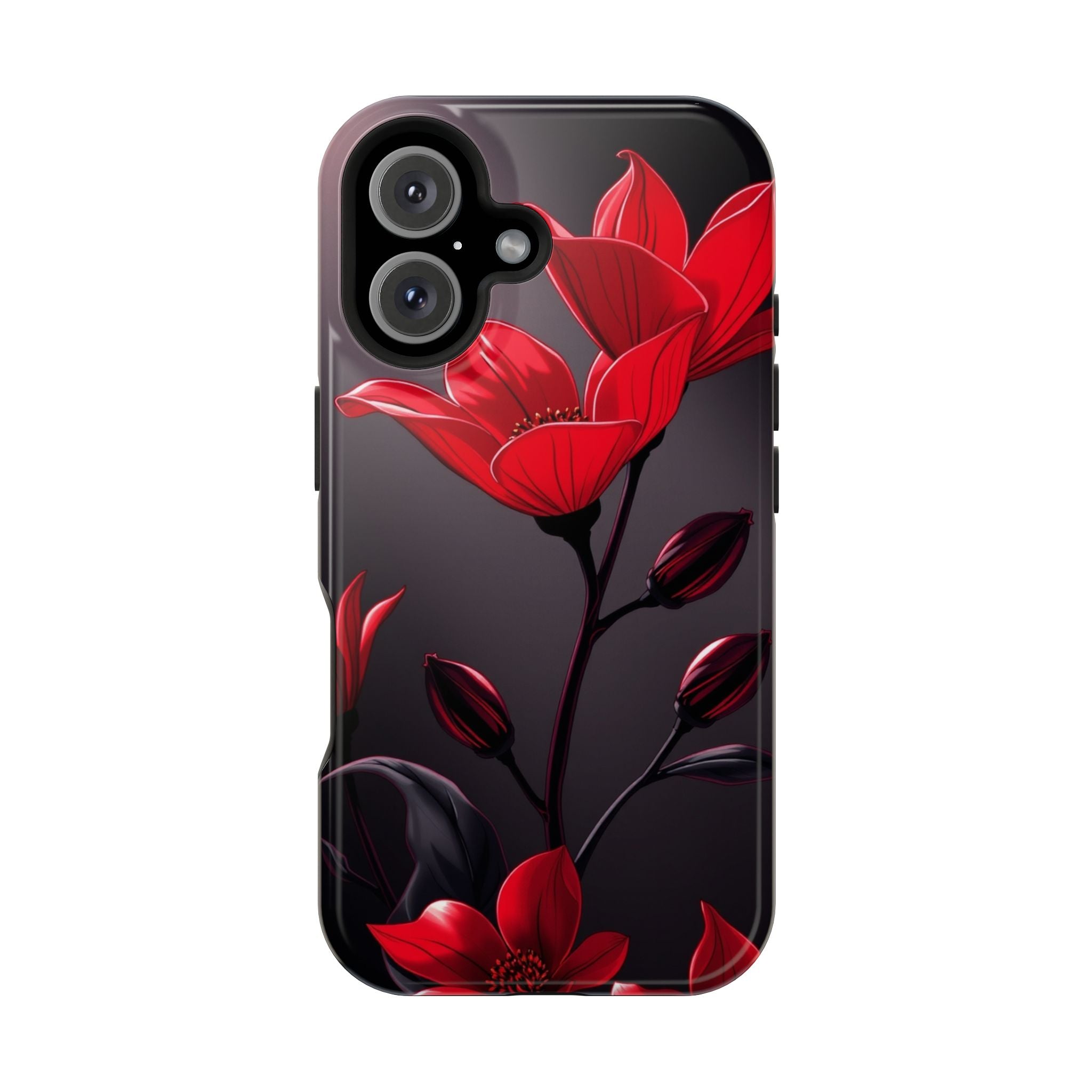 iPhone Dreamy Neon Floral Design Bold Modern Everyday Snap Case · iPhone Case