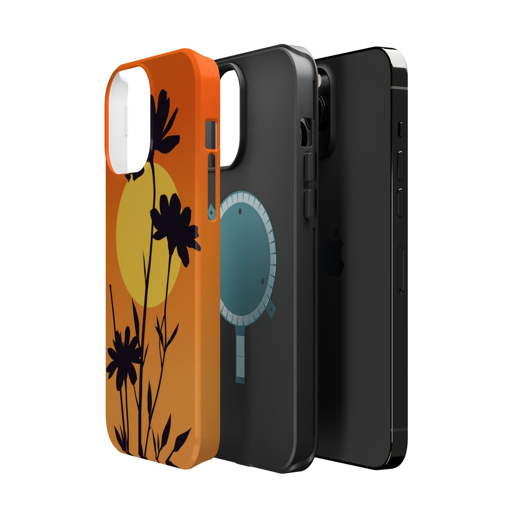 iPhone Vibrant Floral Silhouette Design Slim Everyday iPhone Designer · iPhone C