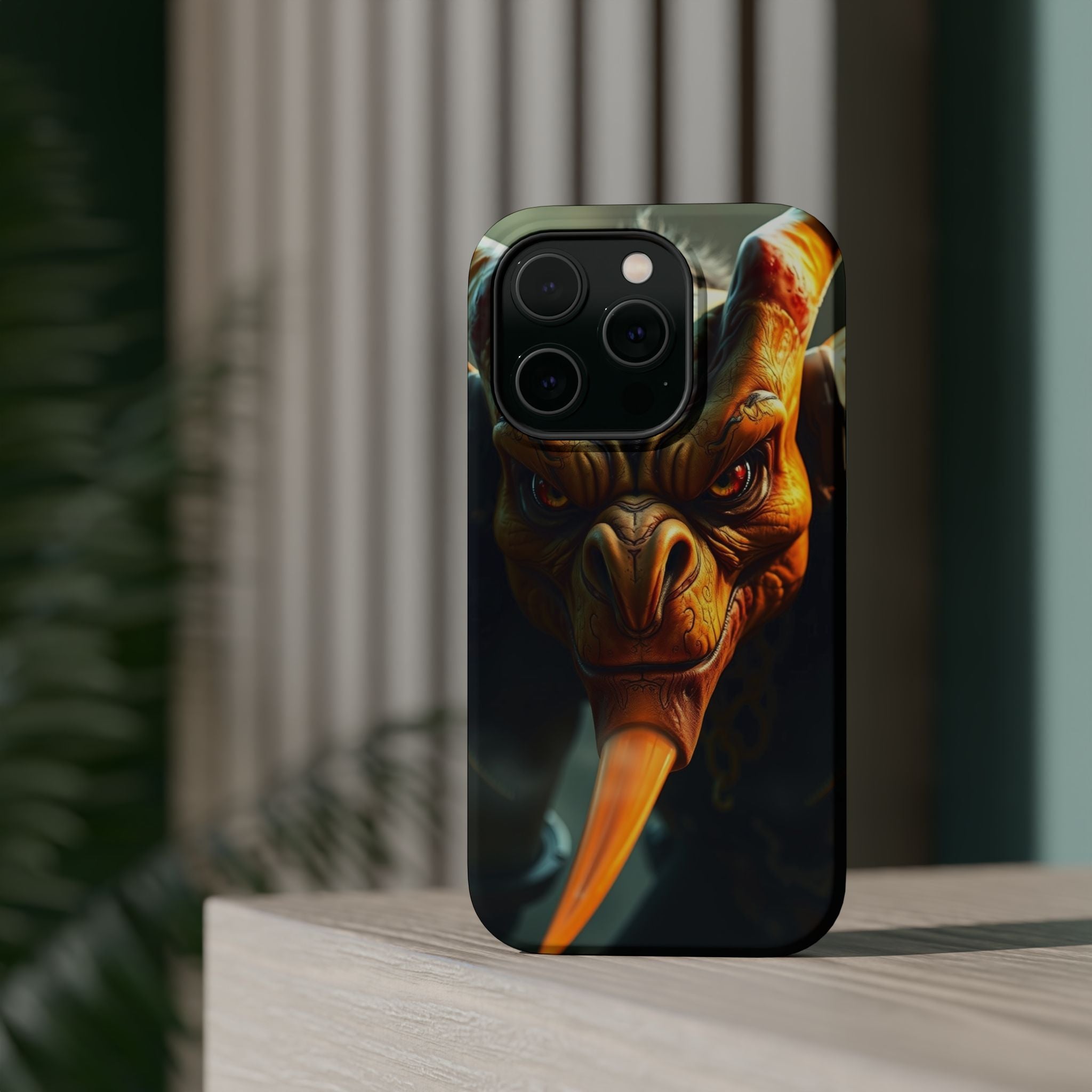 iPhone Mustard And Rust Goblin Mode Activated Slim Everyday Designer Case · iPho