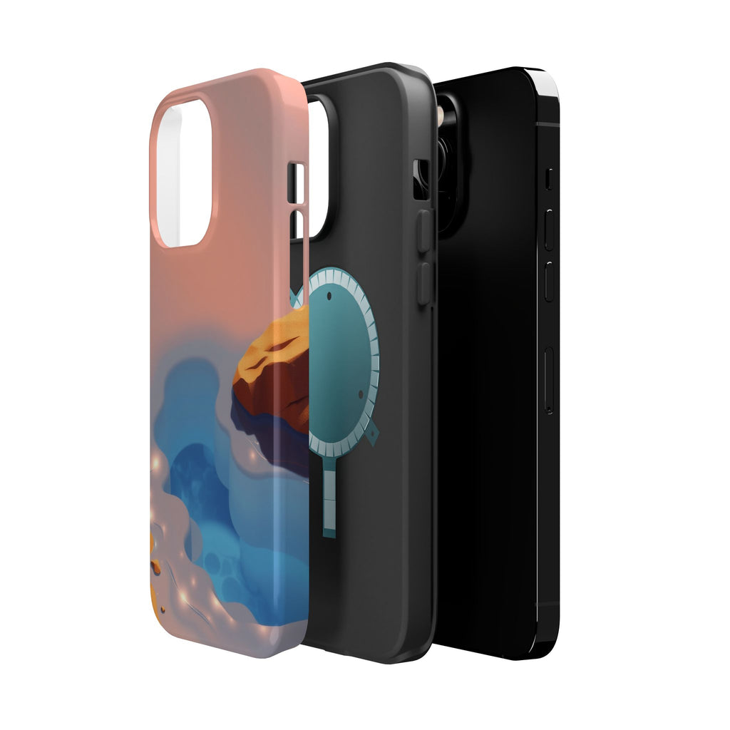 iPhone Burnt Orange And Sand Tidal Pool Slim Everyday iPhone Designer · iPhone C