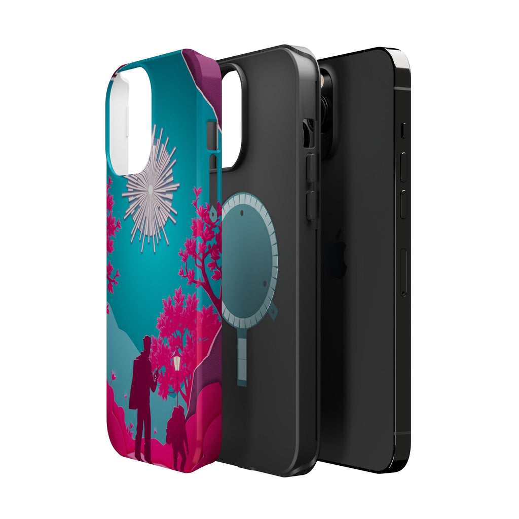 iPhone Bud Burst Paper Cut Art Slim Everyday Designer Case · iPhone Case