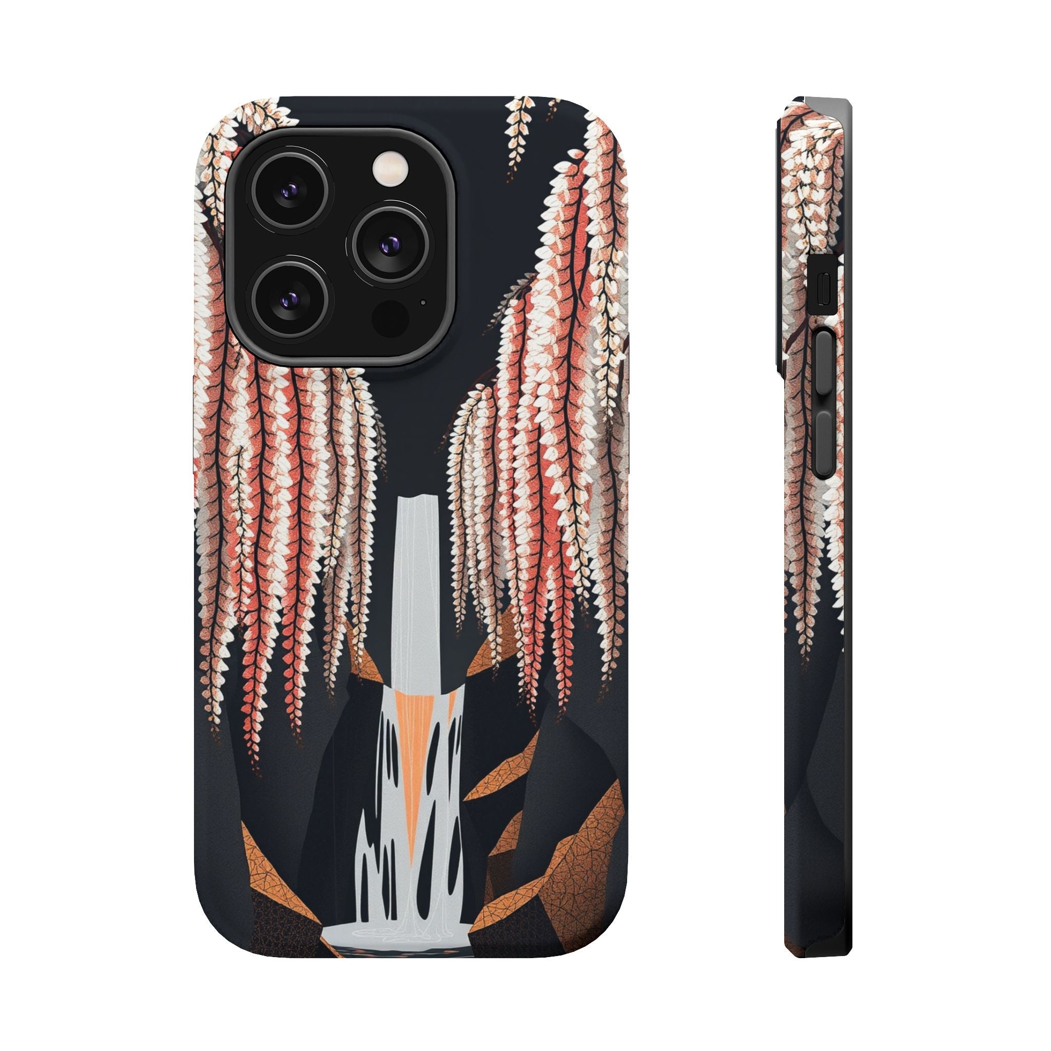 iPhone Earthy Wisteria Cascade Design Slim Everyday iPhone 10 Designer · iPhone