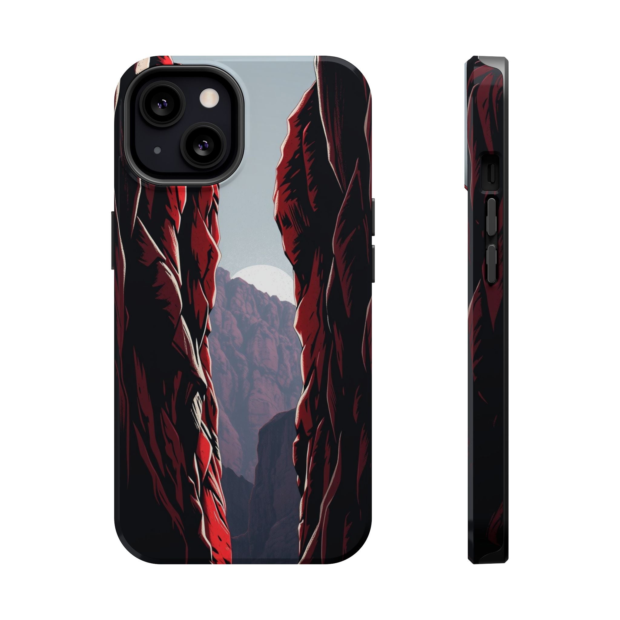 iPhone Serene Canyon Wall Design Bold Modern Everyday Snap Case · iPhone Case