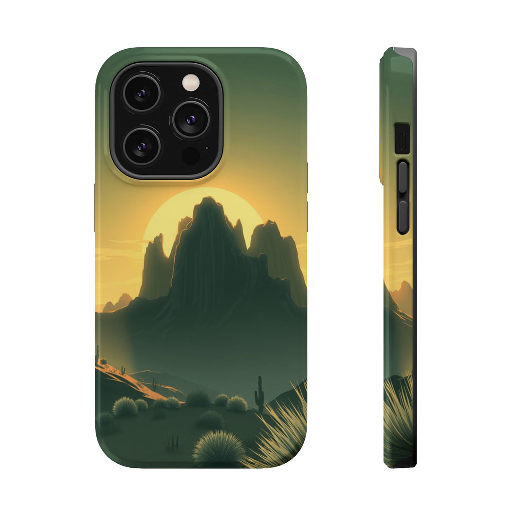 iPhone Mesa Sunset Dreamy Ethereal Bold Modern Everyday Snap Case · iPhone Case