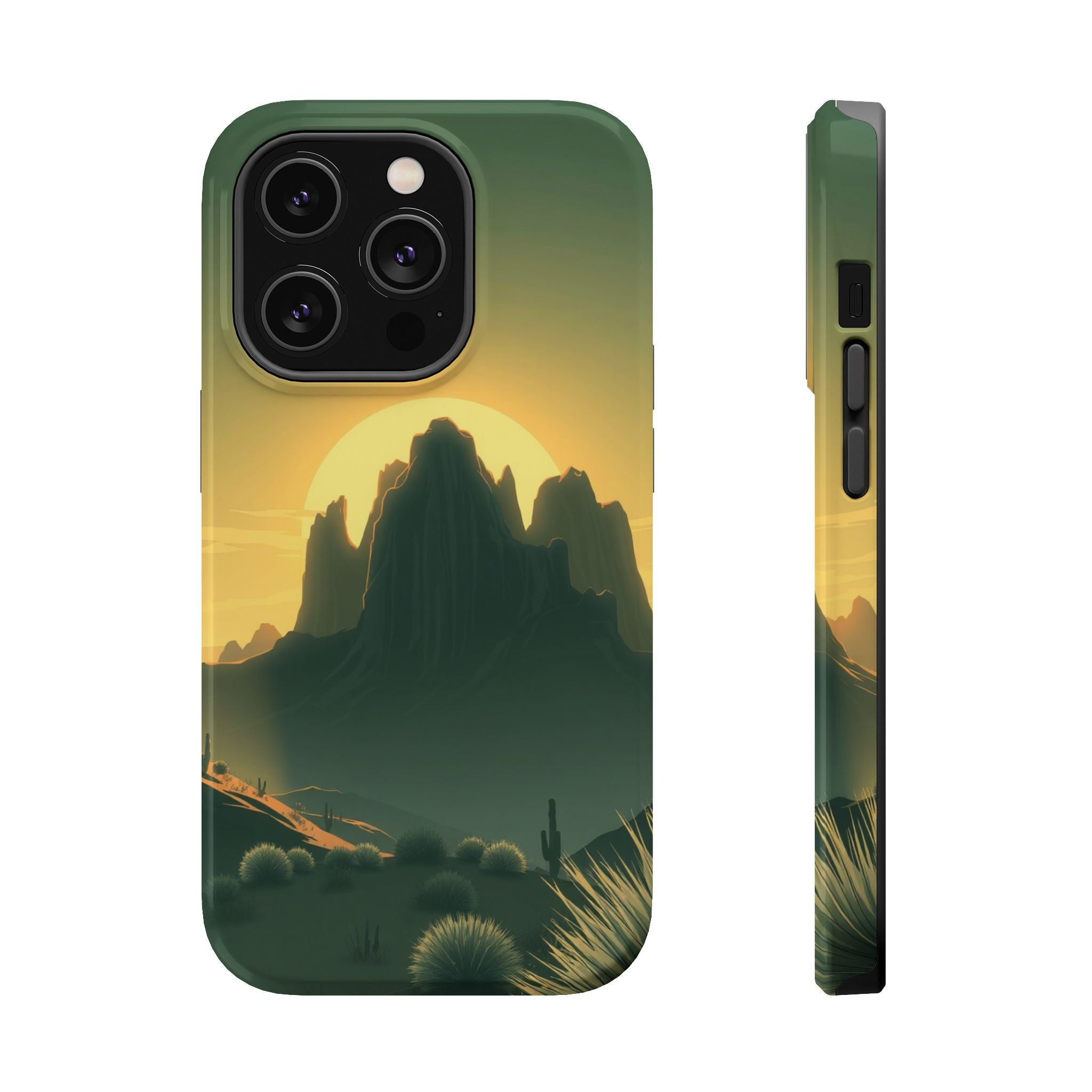 iPhone Mesa Sunset Dreamy Ethereal Bold Modern Everyday Snap Case · iPhone Case