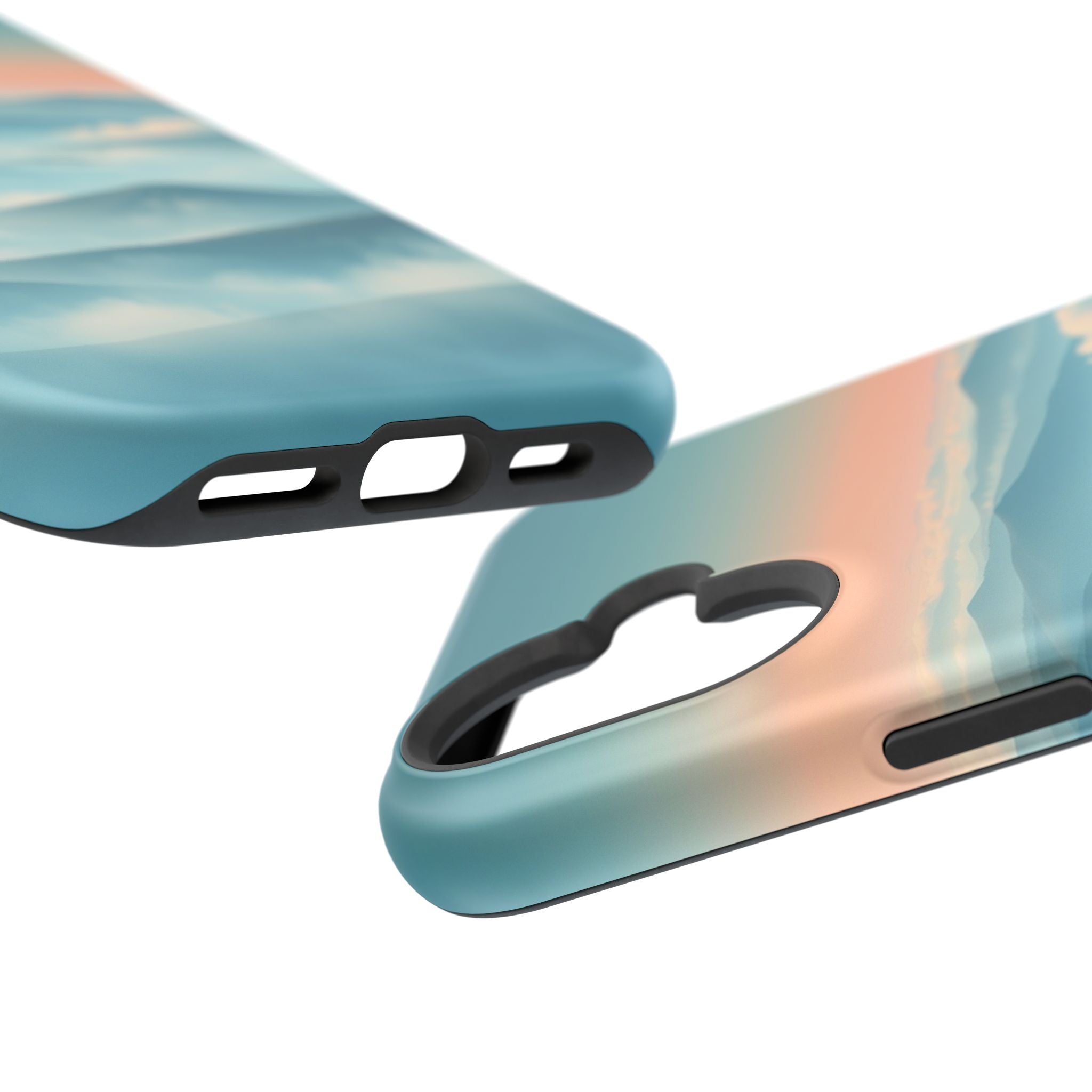 iPhone Fog Rolling Over Hills Electric Art Slim iPhone 17 Everyday · iPhone Case