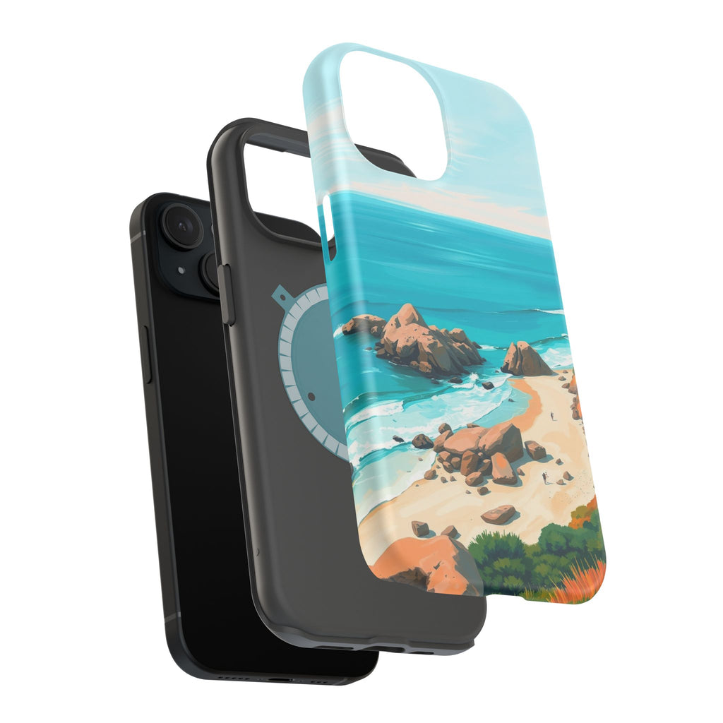iPhone Pebble Beach Cinematic Art Bold Modern Everyday Snap Case · iPhone Case