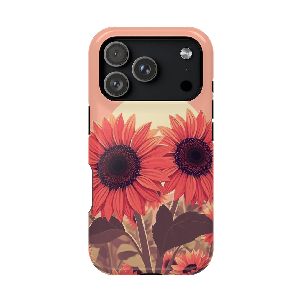 iPhone Sunflower Pop Mystic Art Slim Everyday Designer Case · iPhone Case