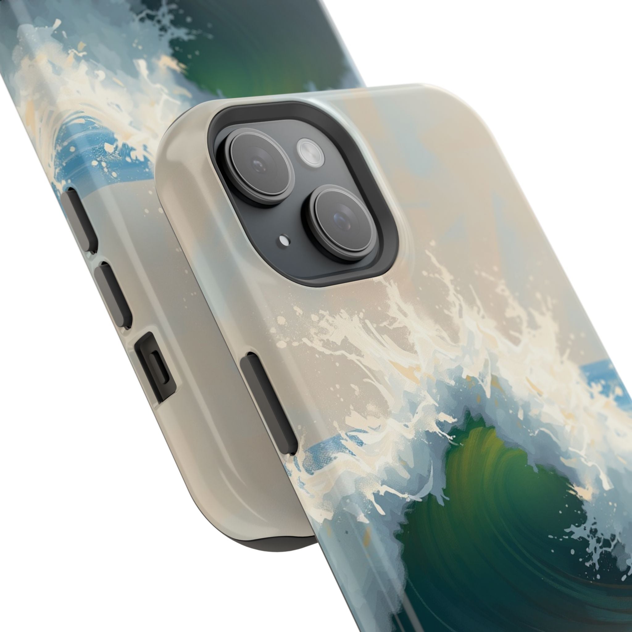 iPhone Radiant Ocean Wave Crash Design Slim Everyday Designer Case · iPhone Case