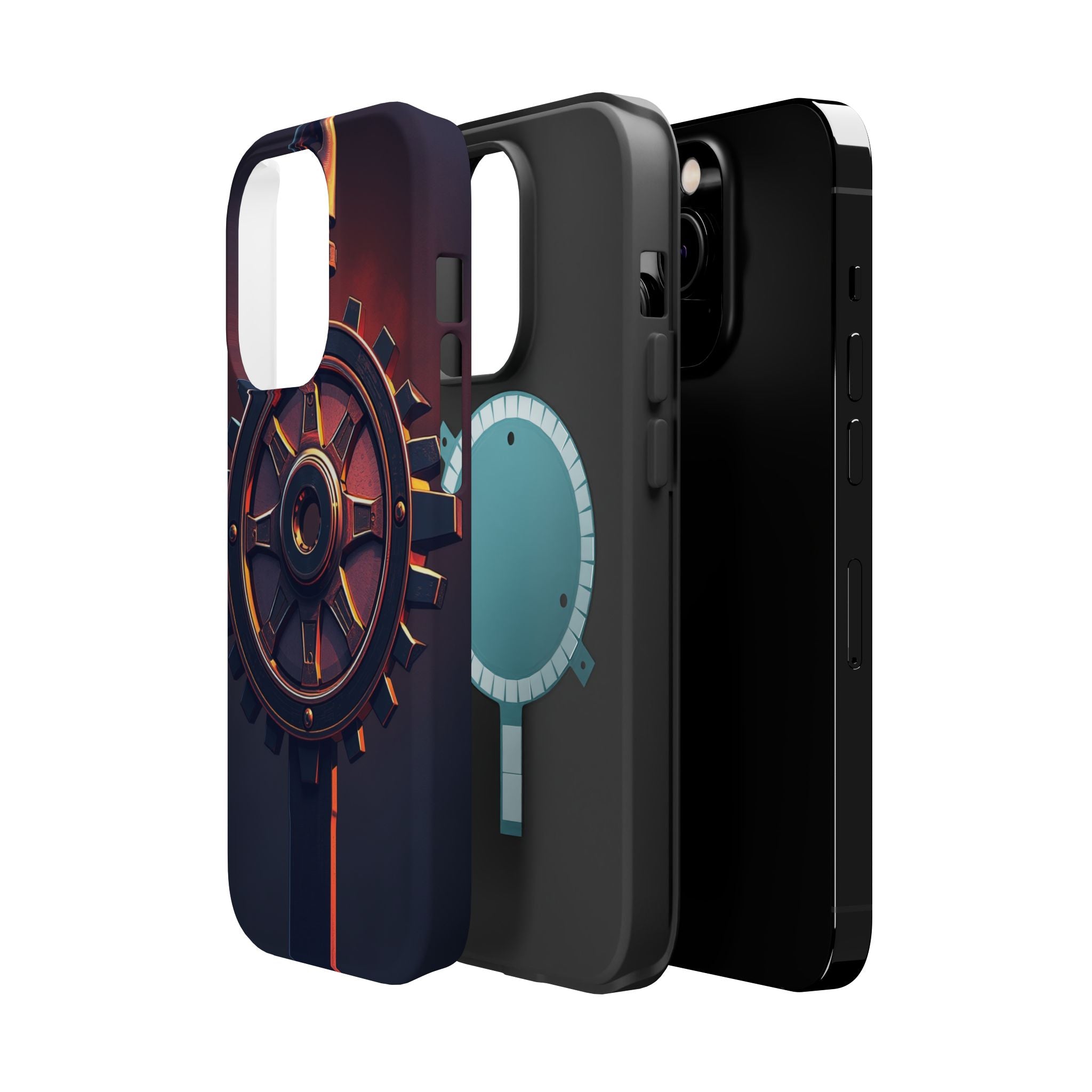 iPhone Rotary Electric Art Phone Bold Modern Everyday Snap Case · iPhone Case