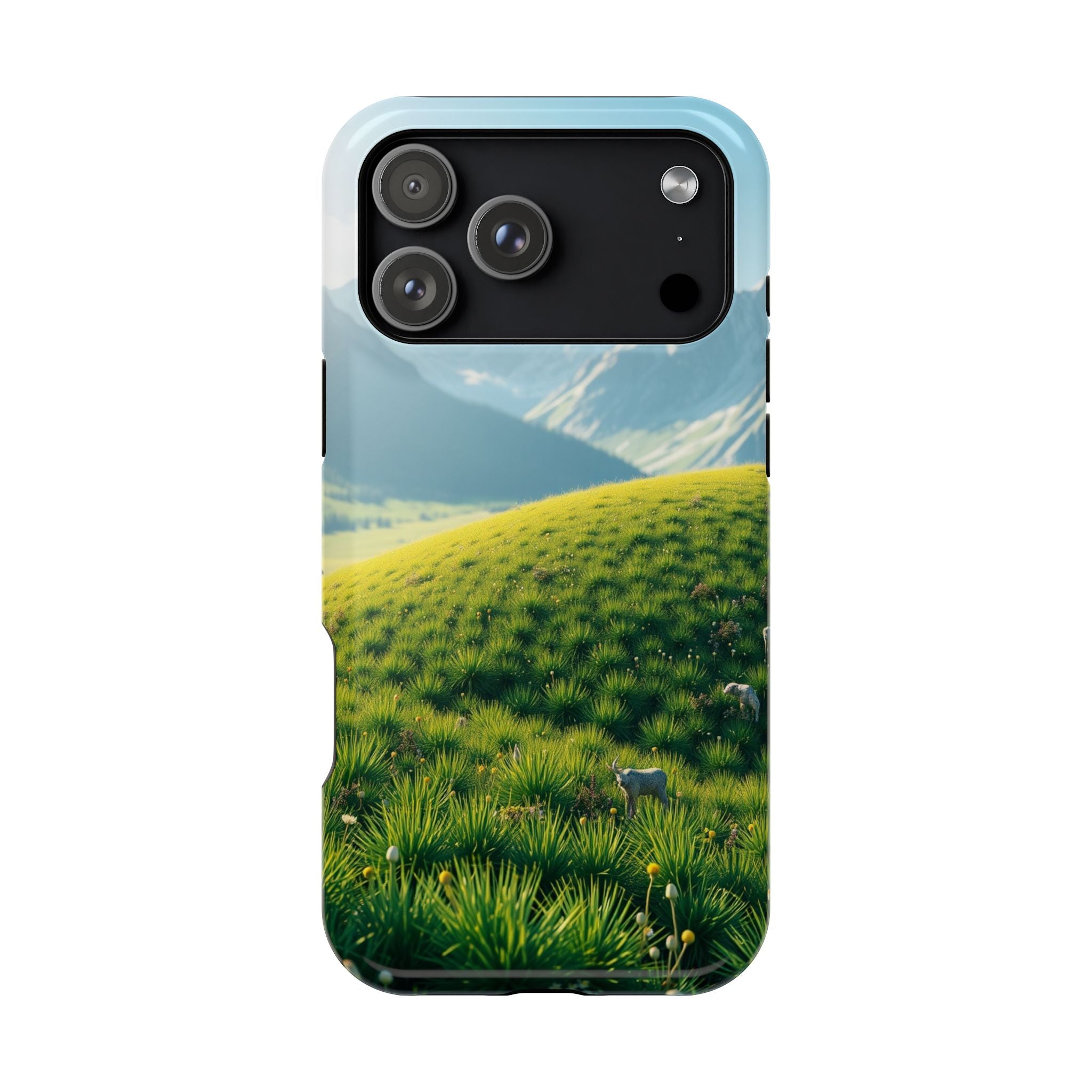 iPhone Vibrant Alpine Meadow Design Slim Everyday Designer Case · iPhone Case