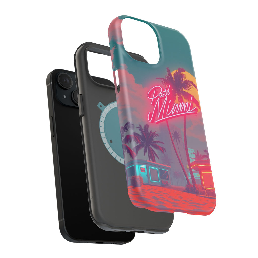 iPhone 1980s Pastel Miami Enchanted Art Slim Everyday Designer Case · iPhone Cas