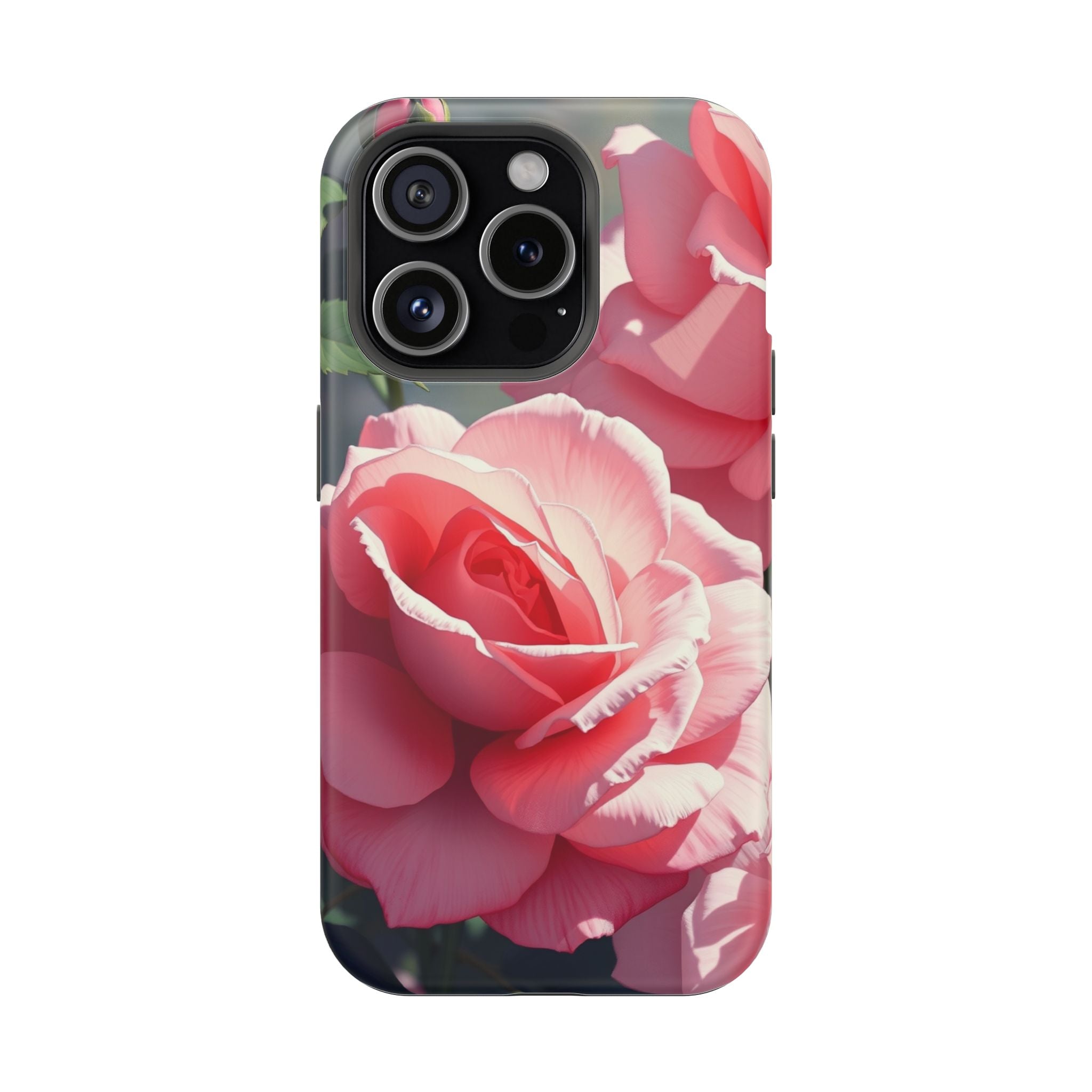 iPhone Serene Rose Garden Design Bold Modern Everyday Snap Case · iPhone Case