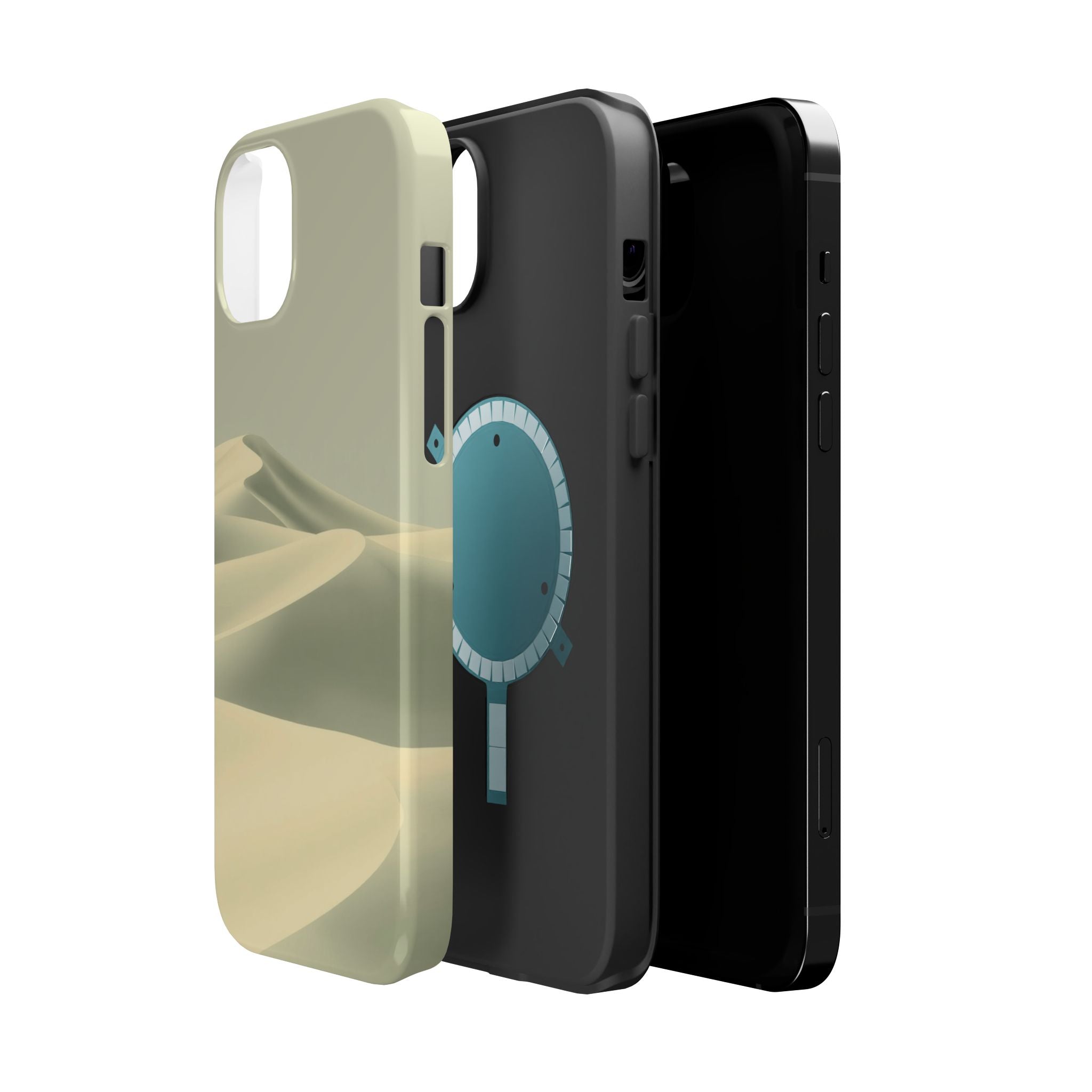iPhone Sage And Ivory Desert Dunes Bold Modern Everyday Snap Case · iPhone Case