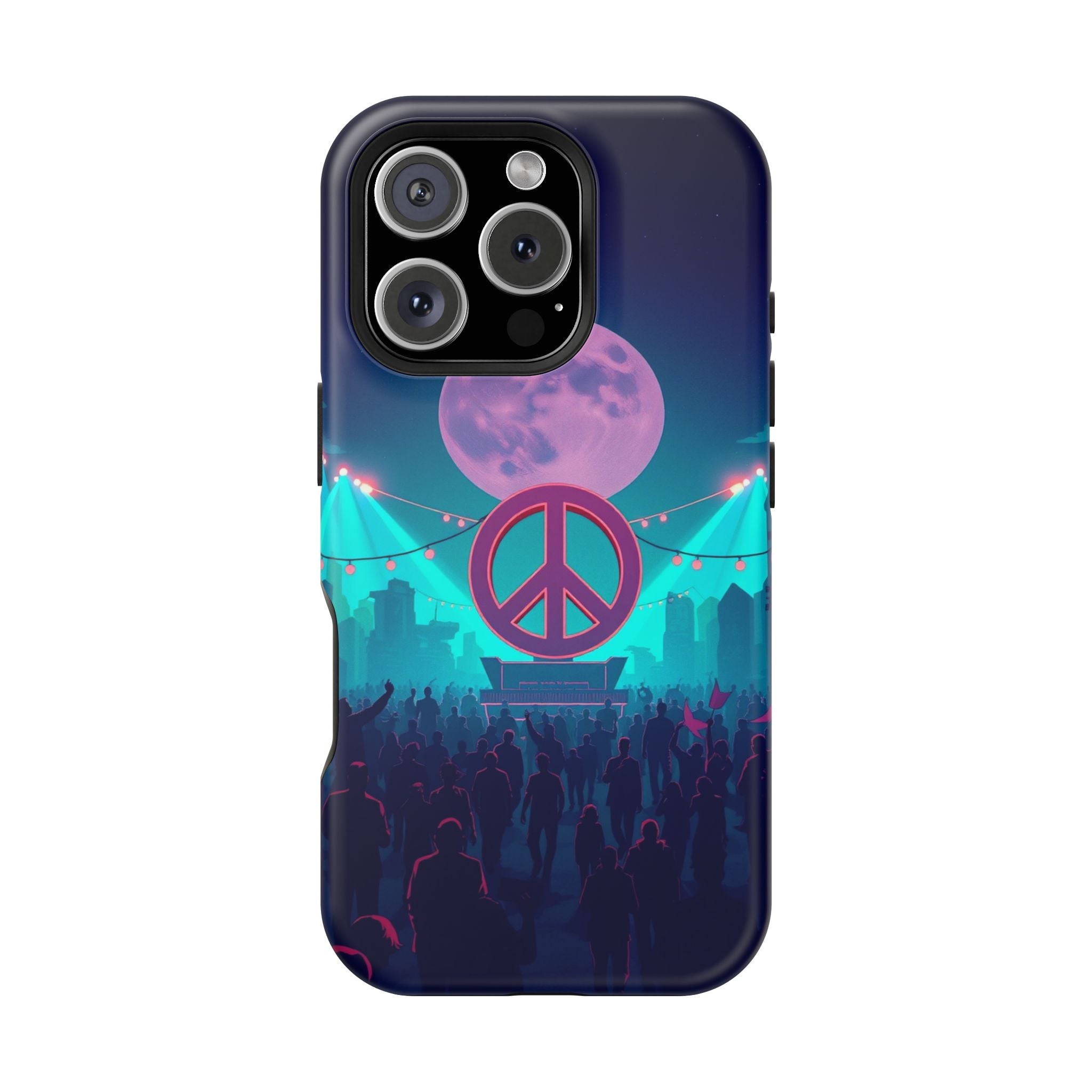 iPhone Woodstock Peace Mystic Art Bold Modern Everyday Snap Case · iPhone Case