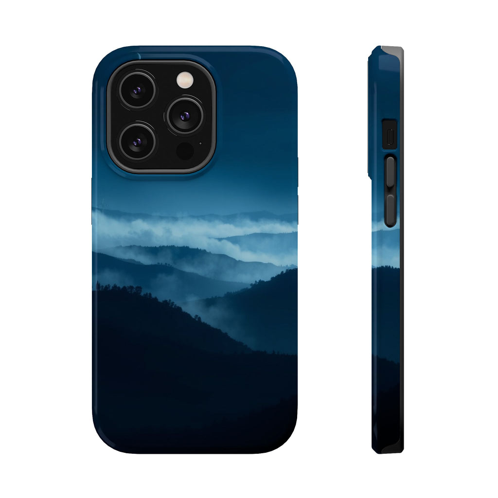 iPhone Earthy Fog Rolling Over Hills Design Slim iPhone Everyday · iPhone Case