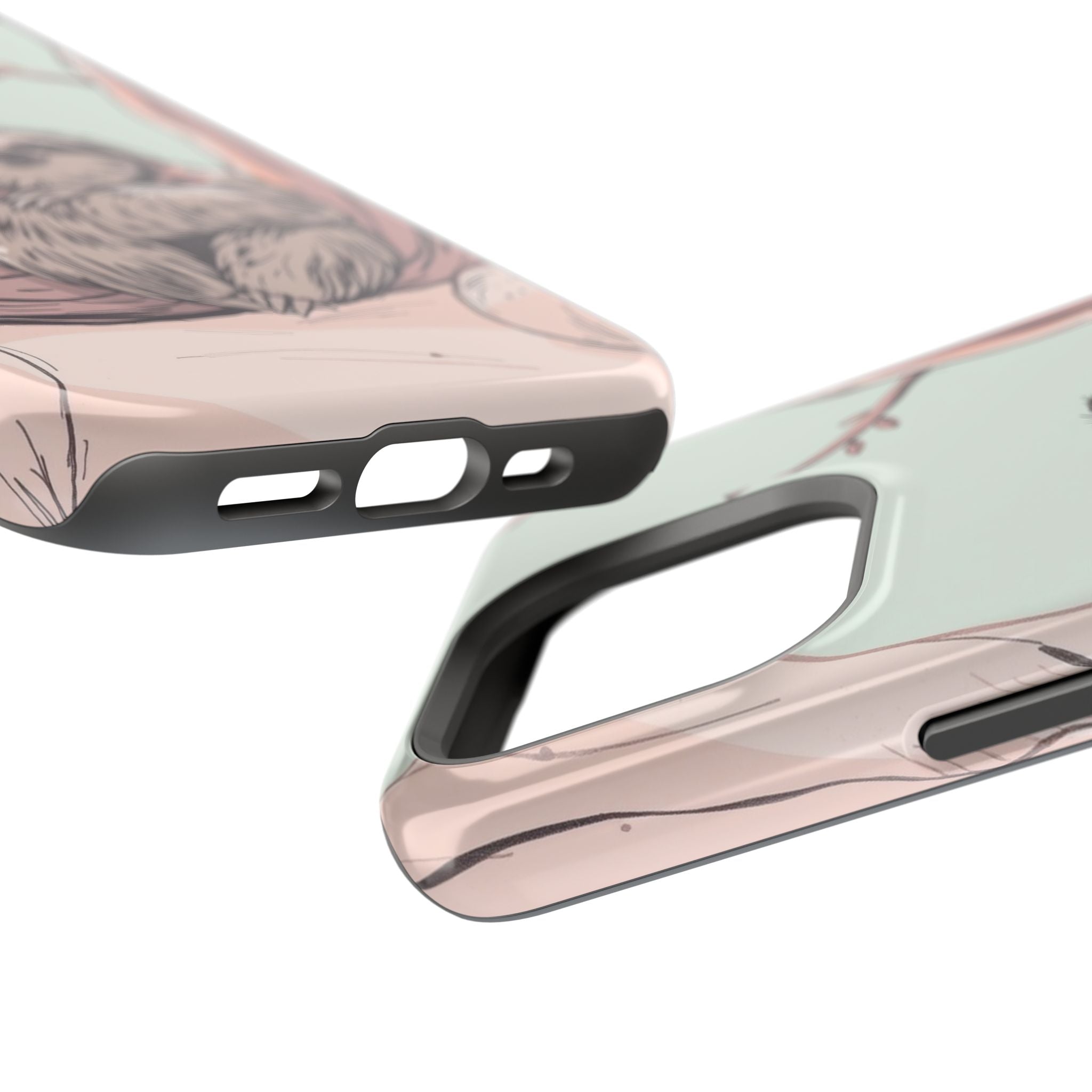 iPhone Cozy Sloth Mode Hand-Drawn Sketch Slim Everyday Designer Case · iPhone Ca